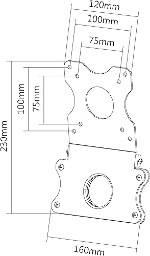 Miniatura 8 de VIVO Adapter VESA Mount Kit, Bracket Set for Apple 21.5 inch and 27 inch iMac, Late 2009 to 2020 Models, LED Display Computer, Stand-MACB
