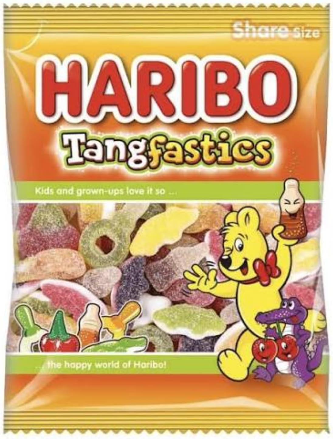 Candy | HARIBO Tangfastics | HARIBO Gummies | HARIBO Sweets | 8.8 Ounce Total