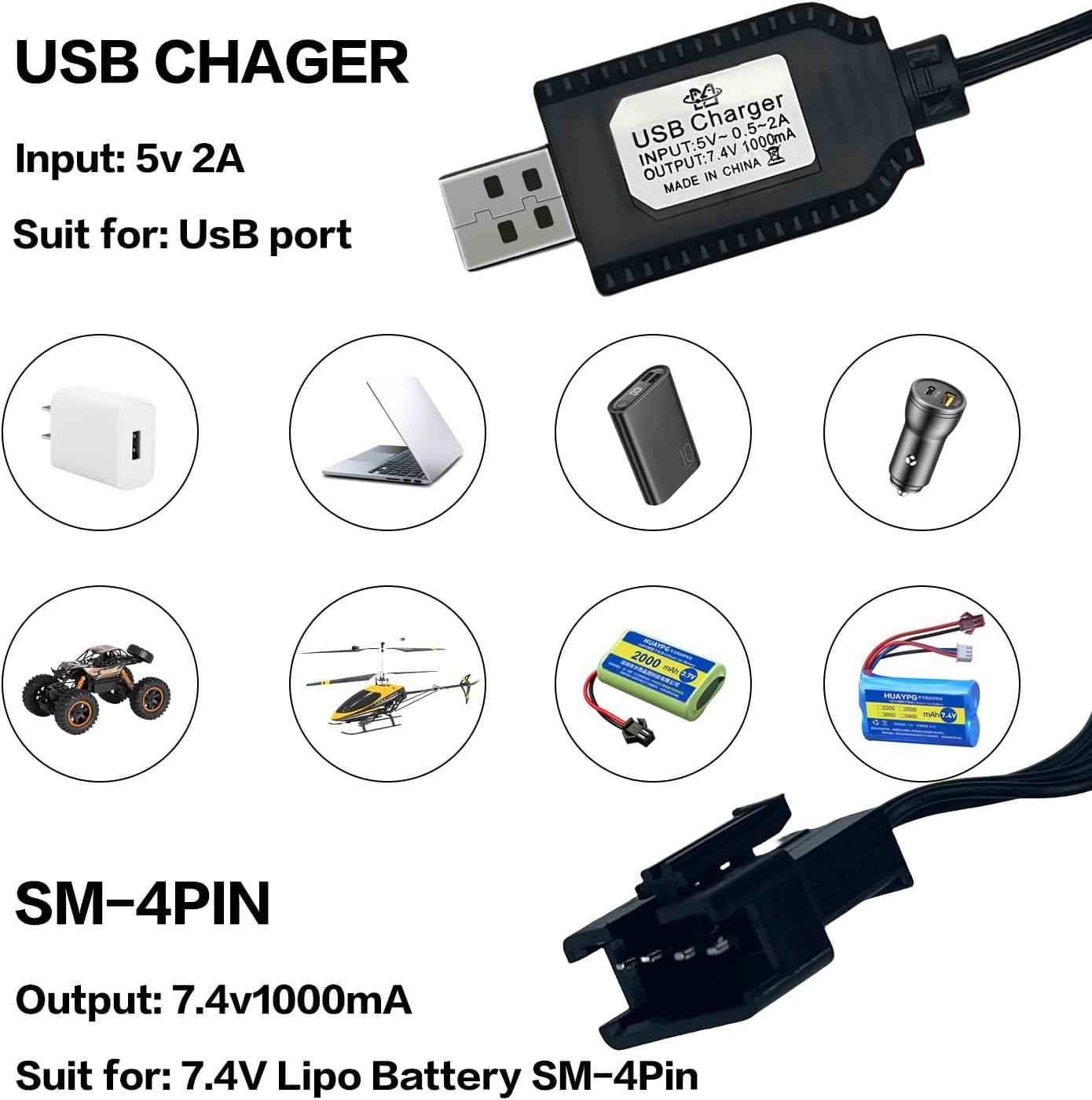 This LiPo Battery USB Charge