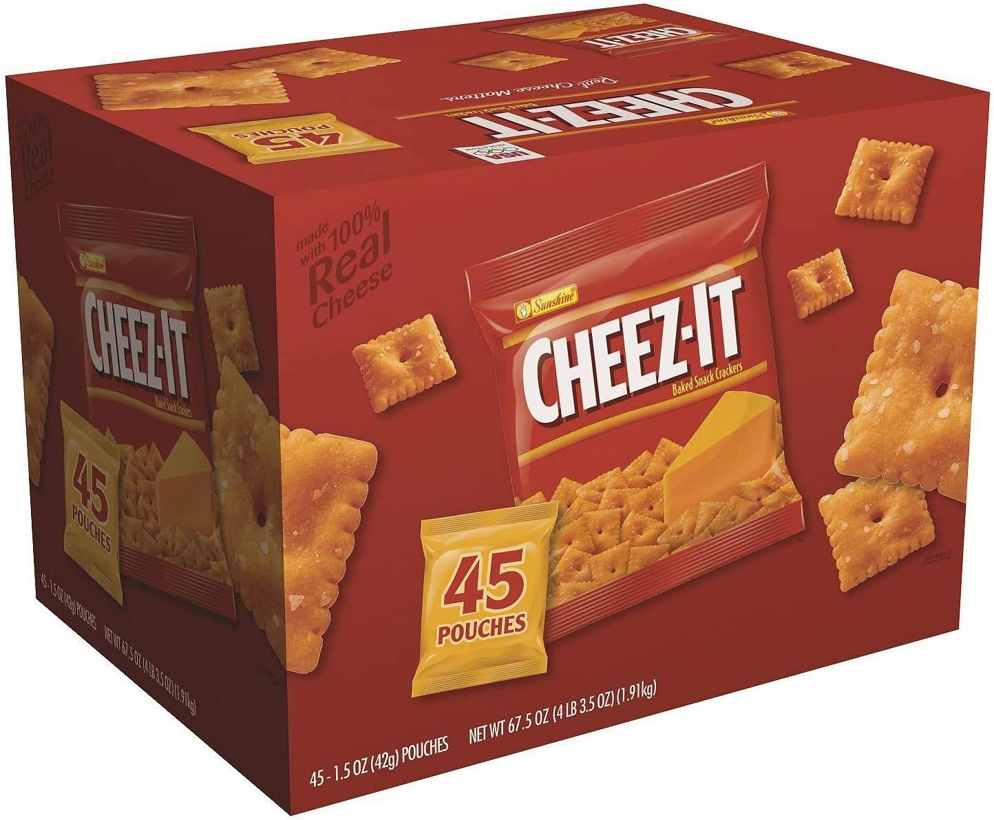 Original, 1.5 oz Pack, 45 Packs/CartonQ