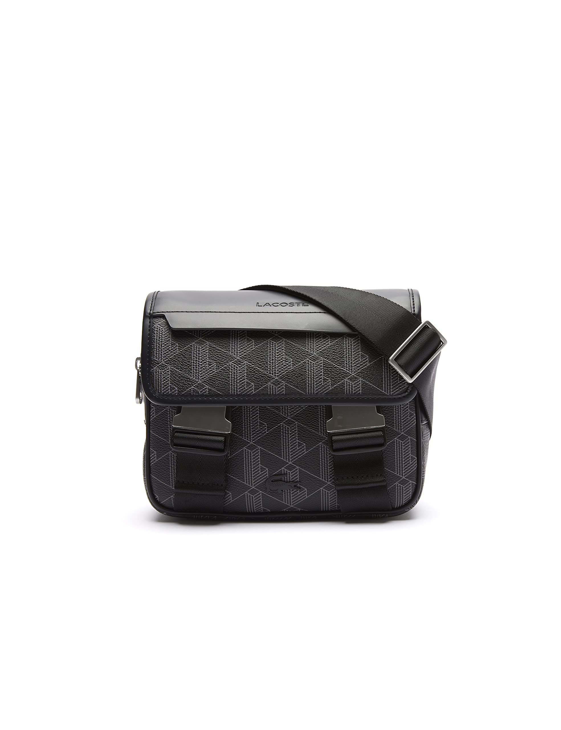 Pochettes & Sacoches lacoste nh3787lx h45 Monogram Noir Gris TU