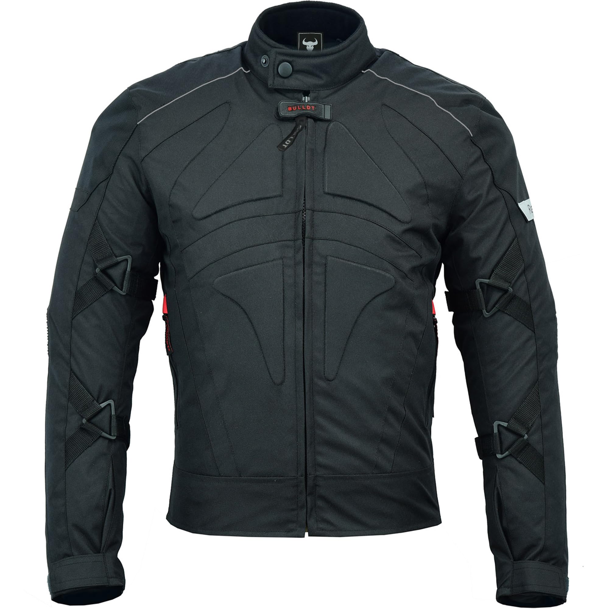 BULLDT Herren 2-teiliger Motorradkombi mit CE-Protektoren – Jacke & Cargo Motorradhose, 4-lagig, Winddicht, Abnehmbares Thermofutter, 9 Taschen, Reflektierende Elemente, für Sommer & Winterfahrten