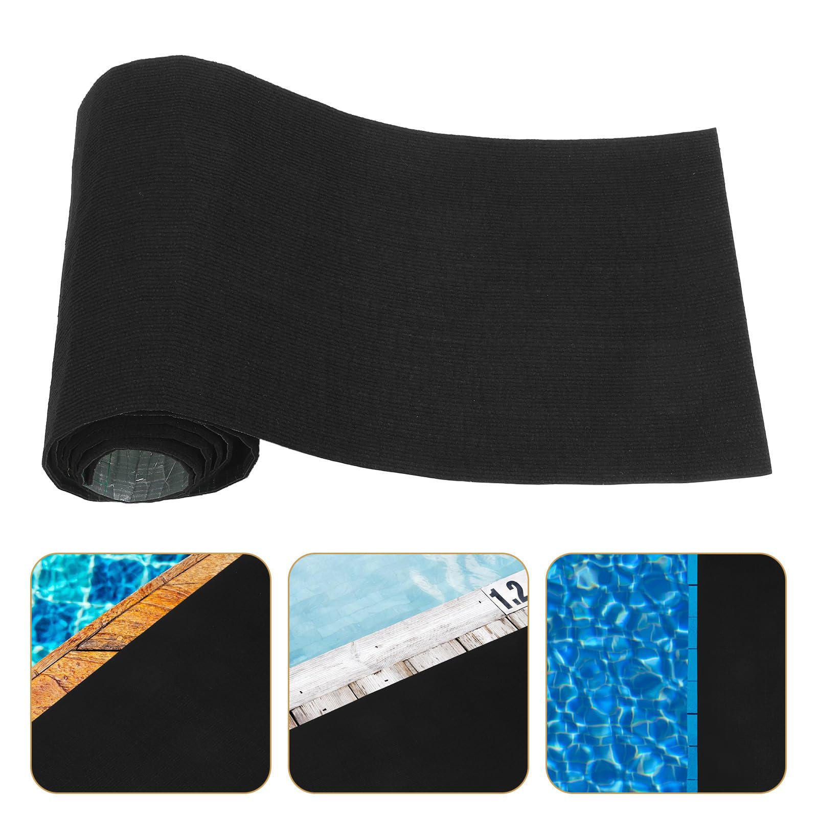 Tapis de Sol Auto-adhésif pour Piscine Chemin Antidérapant Réutilisable Résistant et Compatible Sol Spa Sécurité Améliorée pour Zones Humides