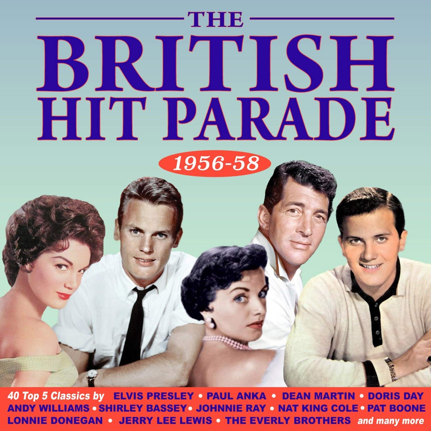Various Artists The British Hit Parade 1956-58 CD New 824046324629