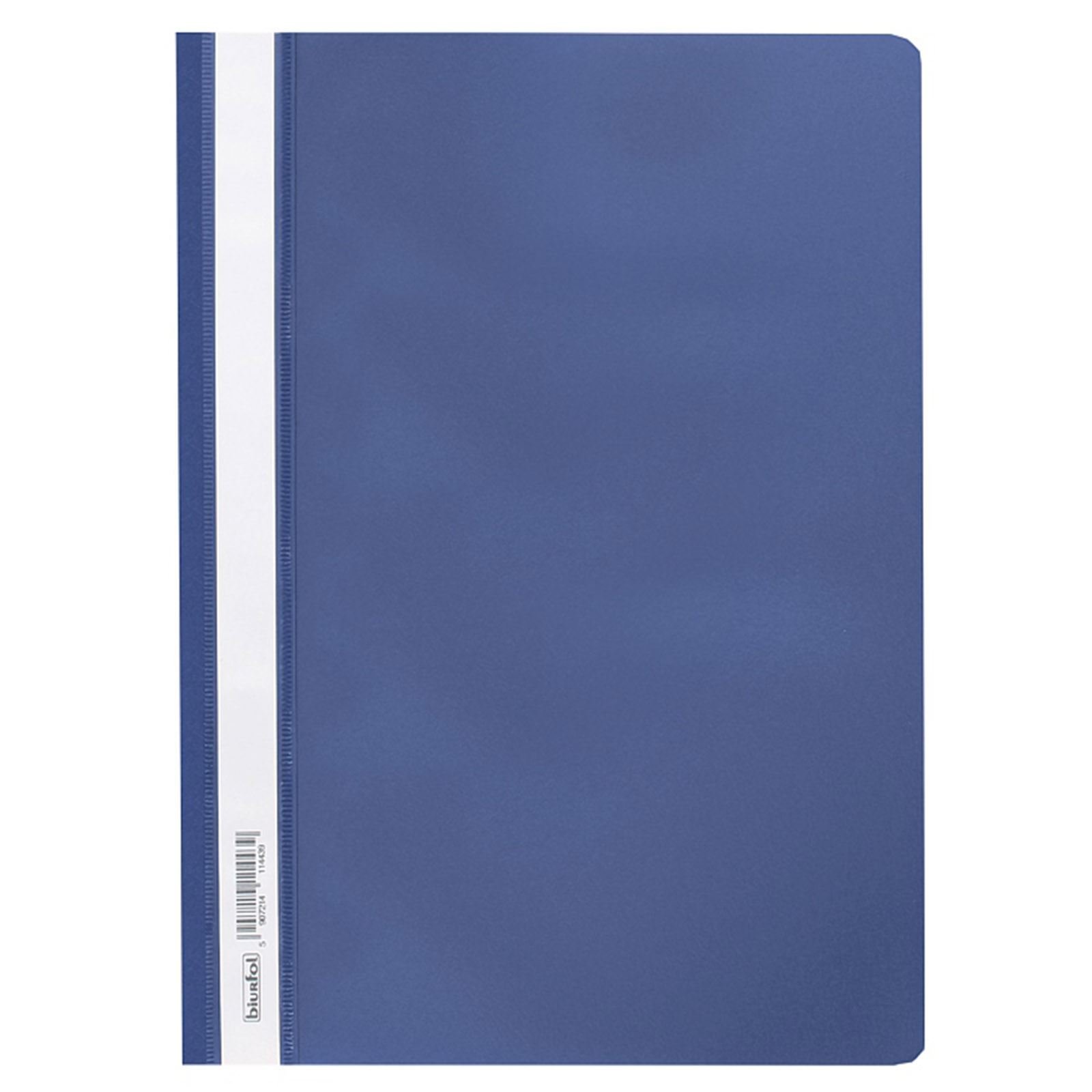 OFFICE CENTRE 5X Dark Blue A4 Project Folders, 2 Prong, Document Organiser — image 1