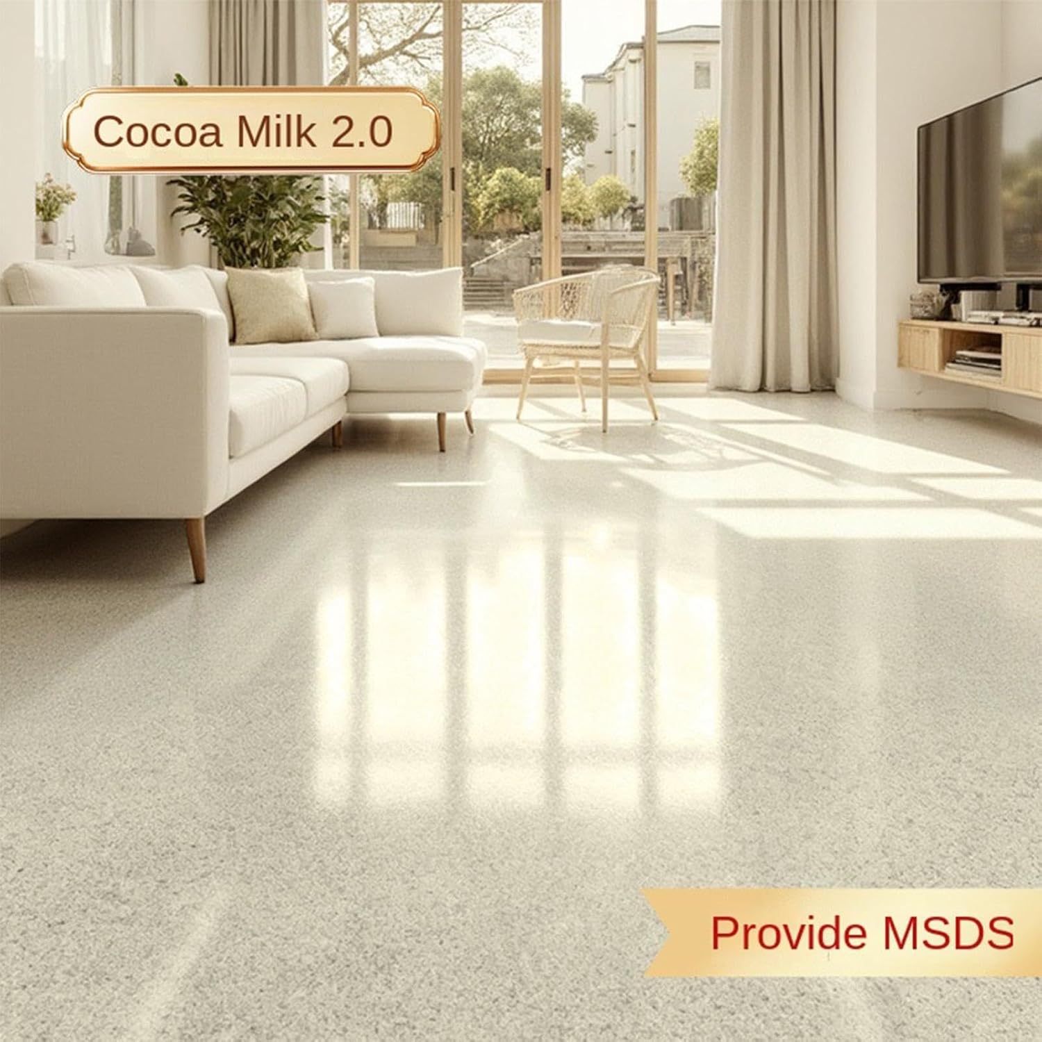 Epoxy Coating for Floor, 1kg High Gloss Waterproof Compound, Epoxy Colored