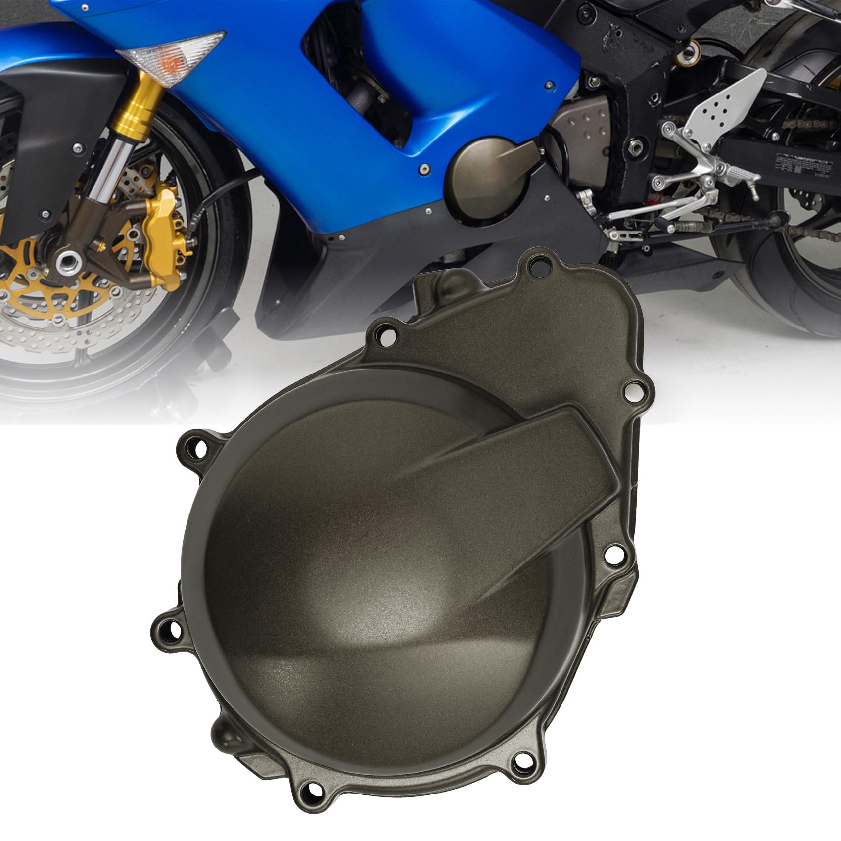 Motorrad Links Stator Schutz Kurbelgehäuse Geeignet für Kawasaki Ninja ZX-6R ZX636 2005-2006