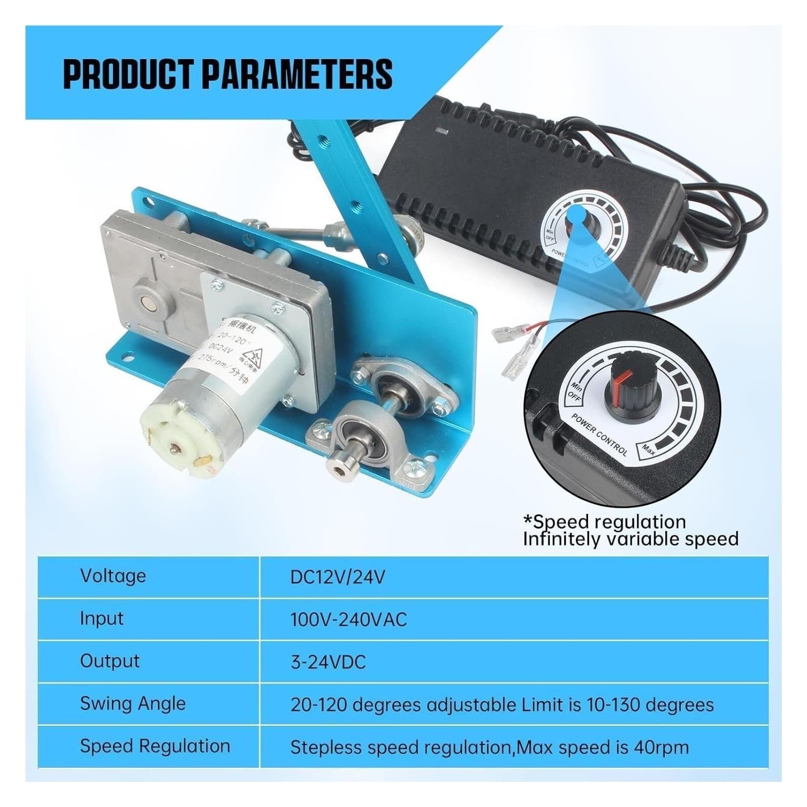 DC 12–24 V Hub des Linearantriebs mit Hubkolbenmotor