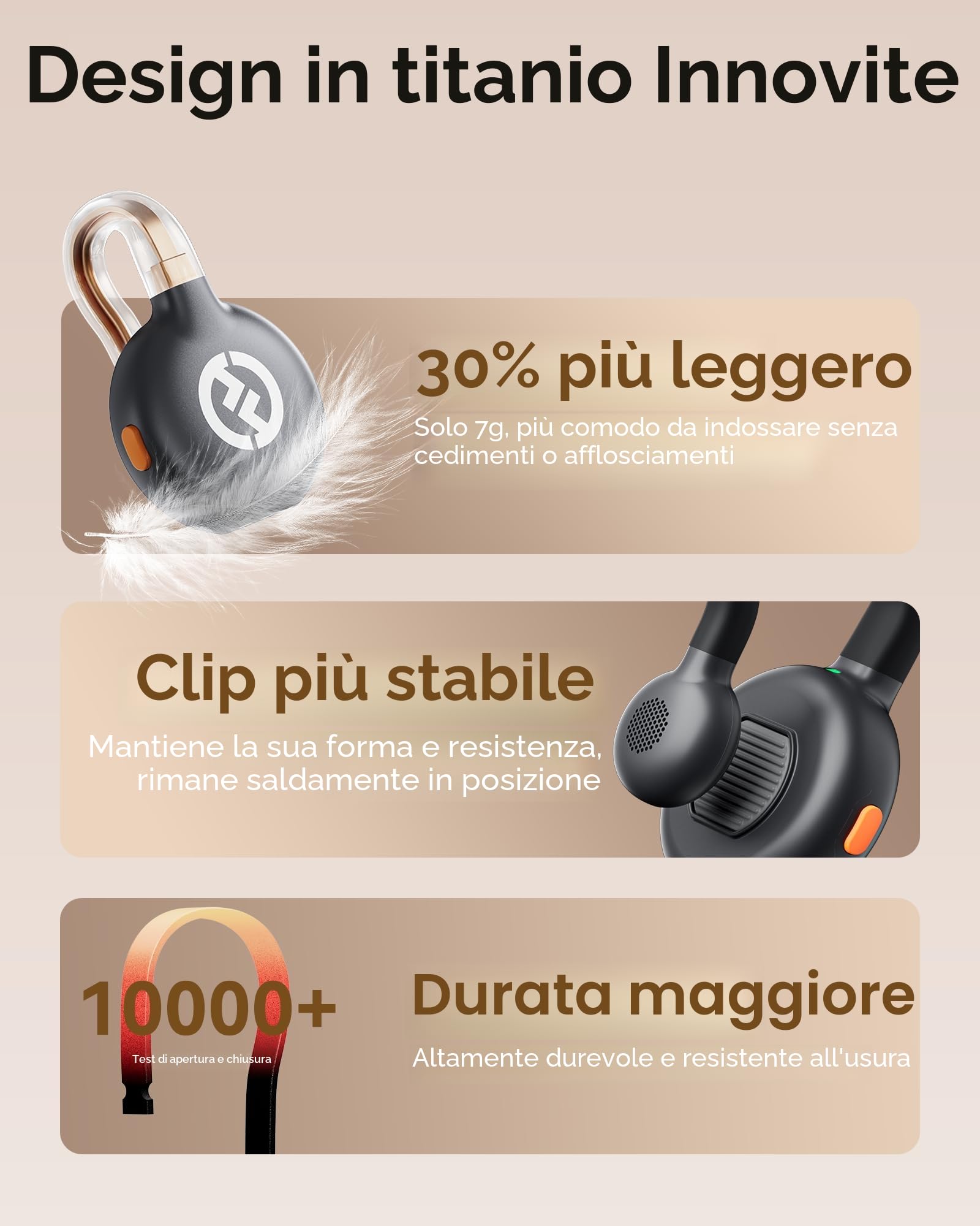 Hollyland Lark M2S Microfono Lavalier Wireless con Spina USB-C per iPhone 15/16 e Android, Clip in Titanio, Plug-and-Play, Cancellazione del Rumore, Portata 300 m, Durata Della Batteria 27 per Vlog