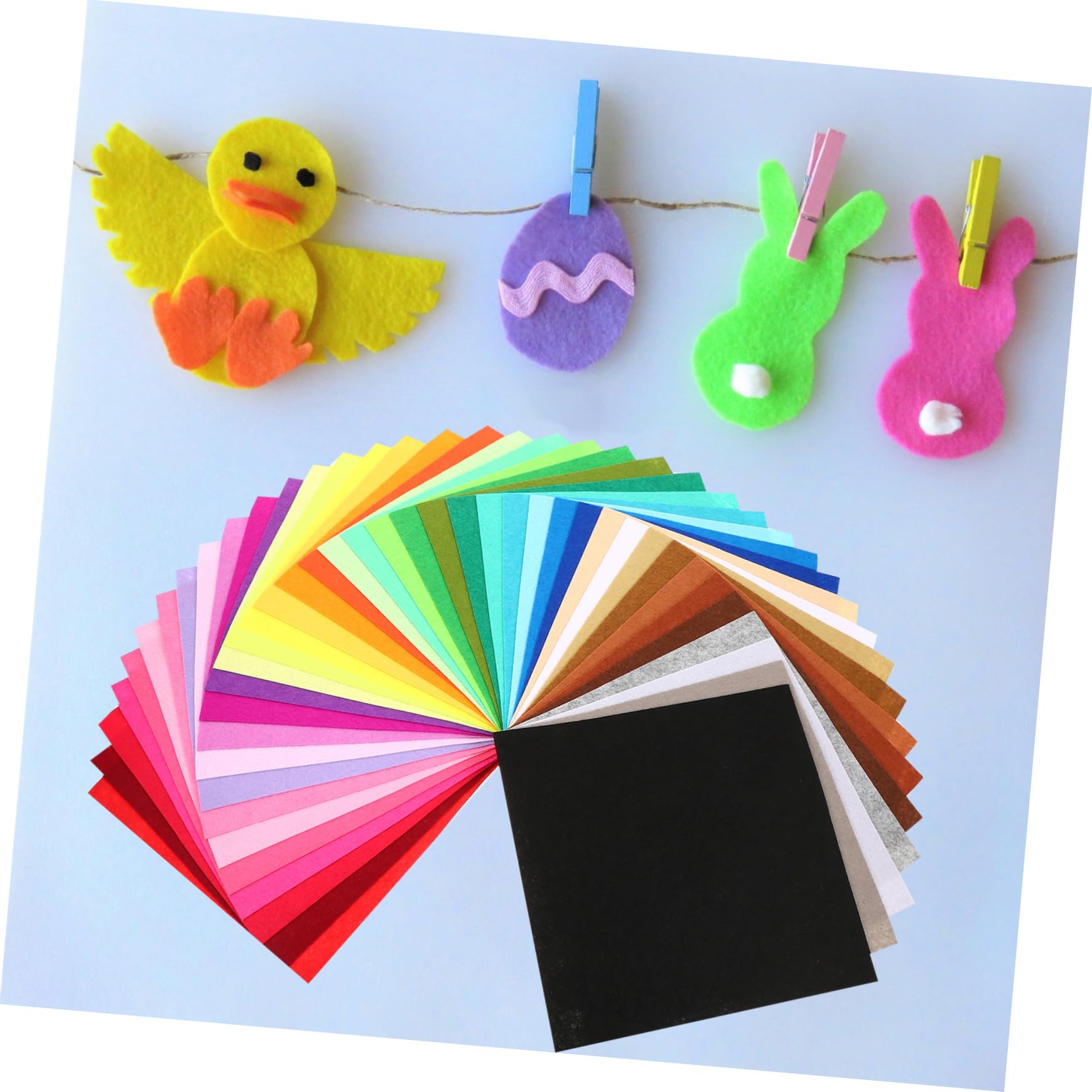 Tela de Fieltro No Tejida para Niños 40 Hojas para Manualidades