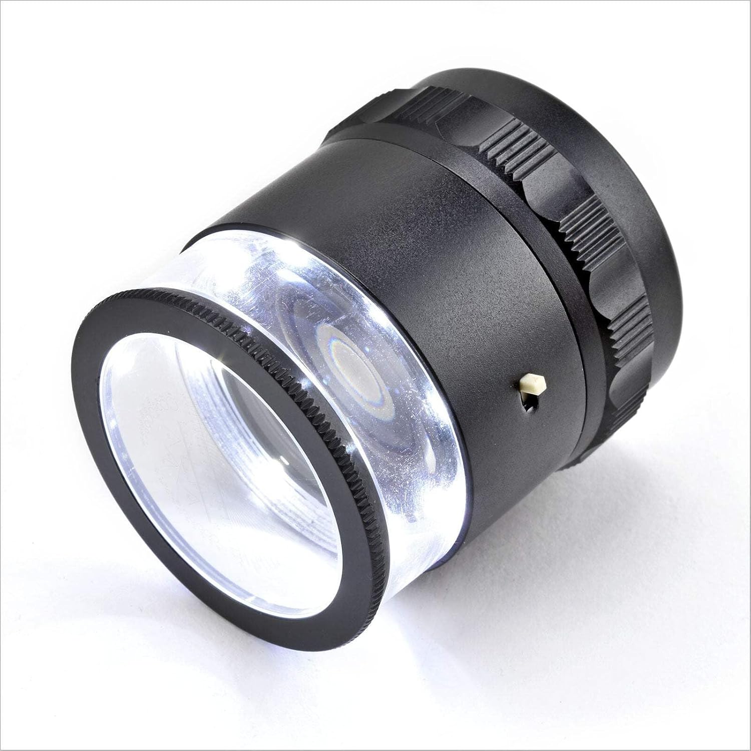 iGaging Stand Measuring Magnifier Loupe 10X w/Scale LED Lighted Illuminated