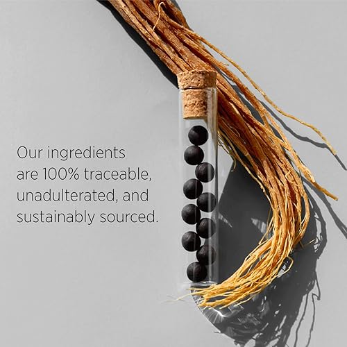 Miniatura 5 de Perlas de hierbas de ginseng rojo [70 unidades] Suplemento de ginseng rojo premium de ginseng coreano de inmunidad diaria y energía. Vegano, sin