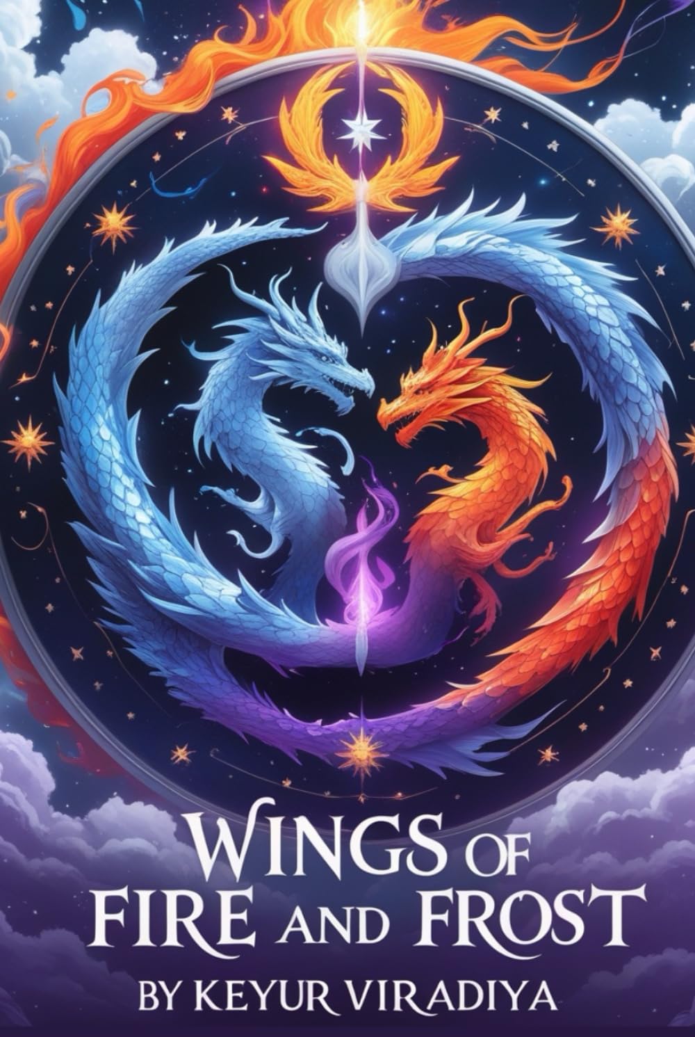 Wings of Fire and Frost: A Forbidden Dragon Romance: A Forbidden Dragon Romance Between Ice and Flame, Enemies to Lovers Fantasy