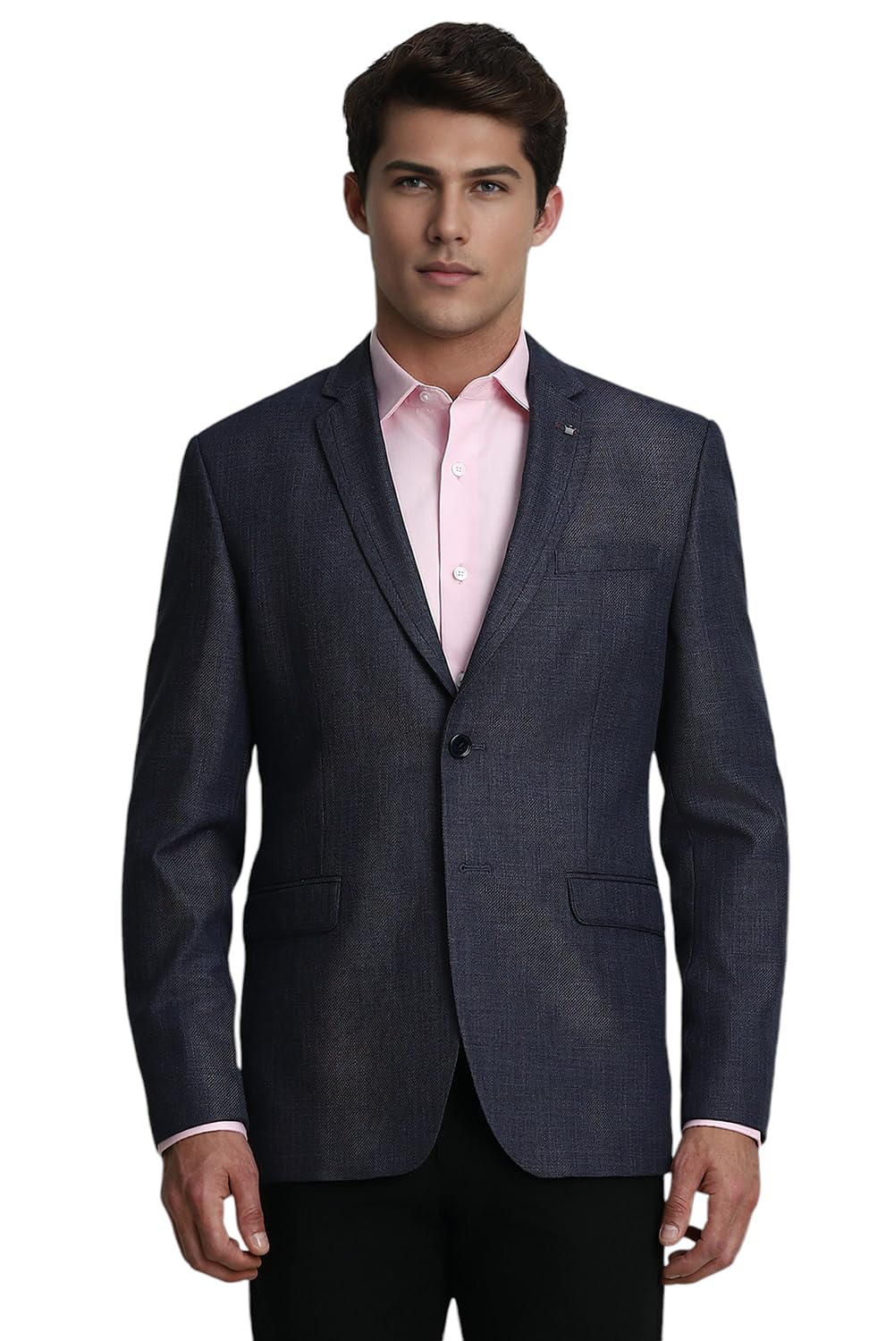 Men's Notch Lapel Slim Fit Blazer-image-36