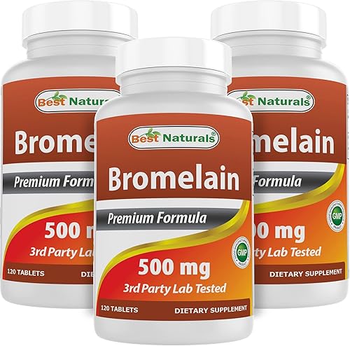 Vista 15 de Best Naturals Bromelina 500mg 120 comprimidos (120 unidades (paquete de 2))