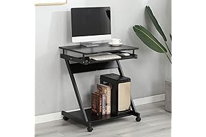 Small Computer Desk with Printer Shelf - Your Workspace Optimization Solution