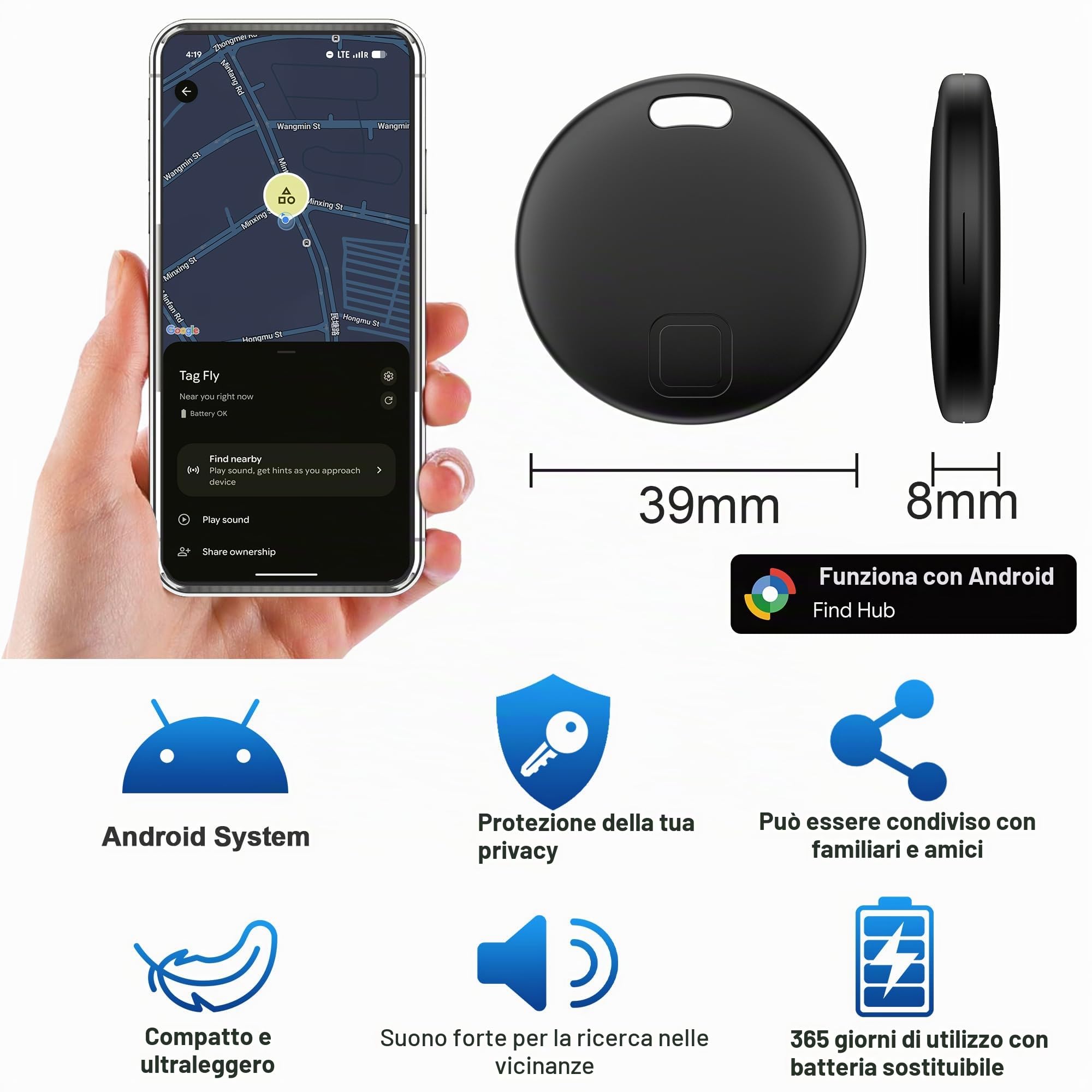FUYAOSC Air Tracker Android — immagine 7 di 16