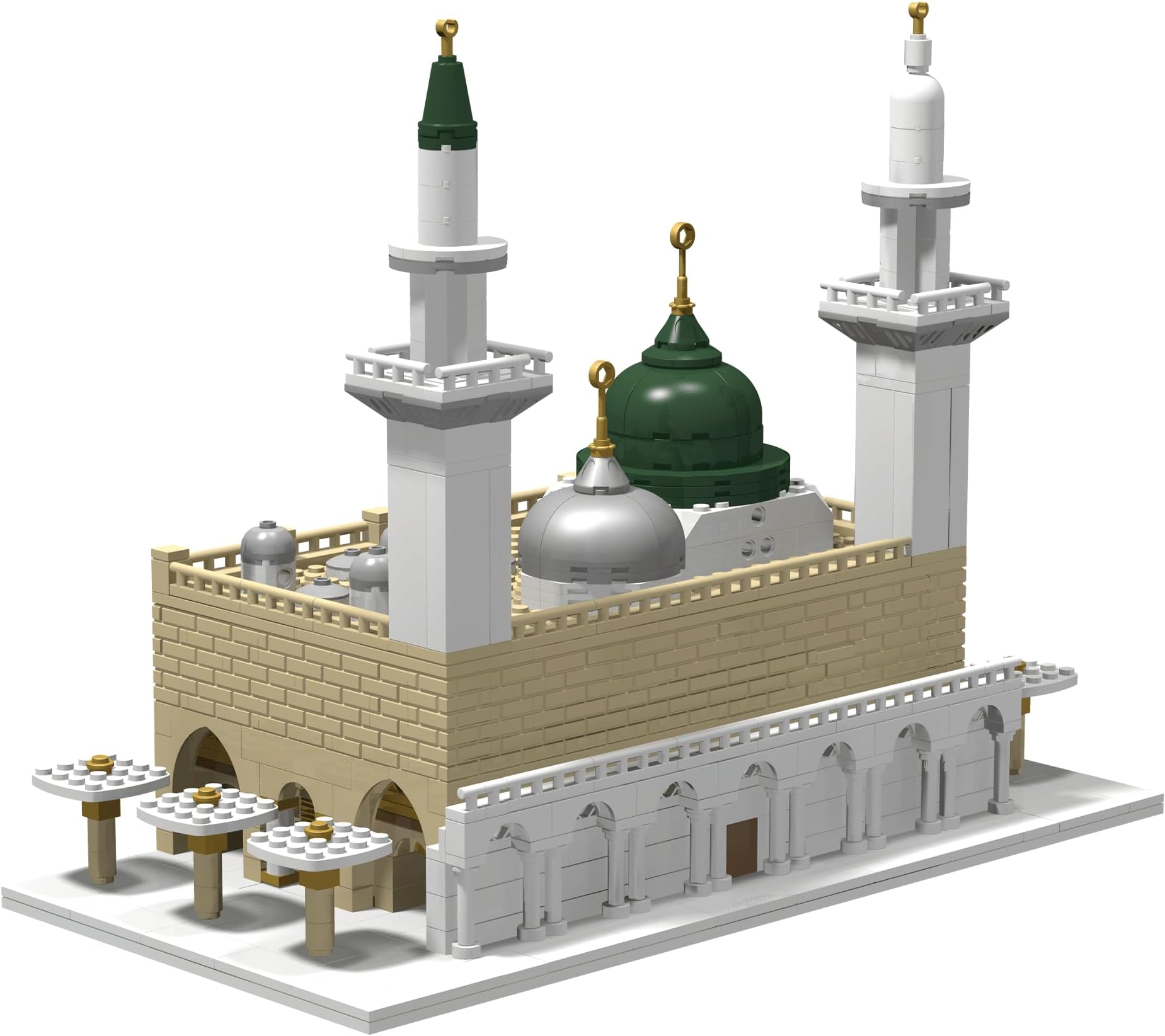 DEENBLOCKS™ Masjid an Nabawi | Build and Learn Educational Building Blocks Toy