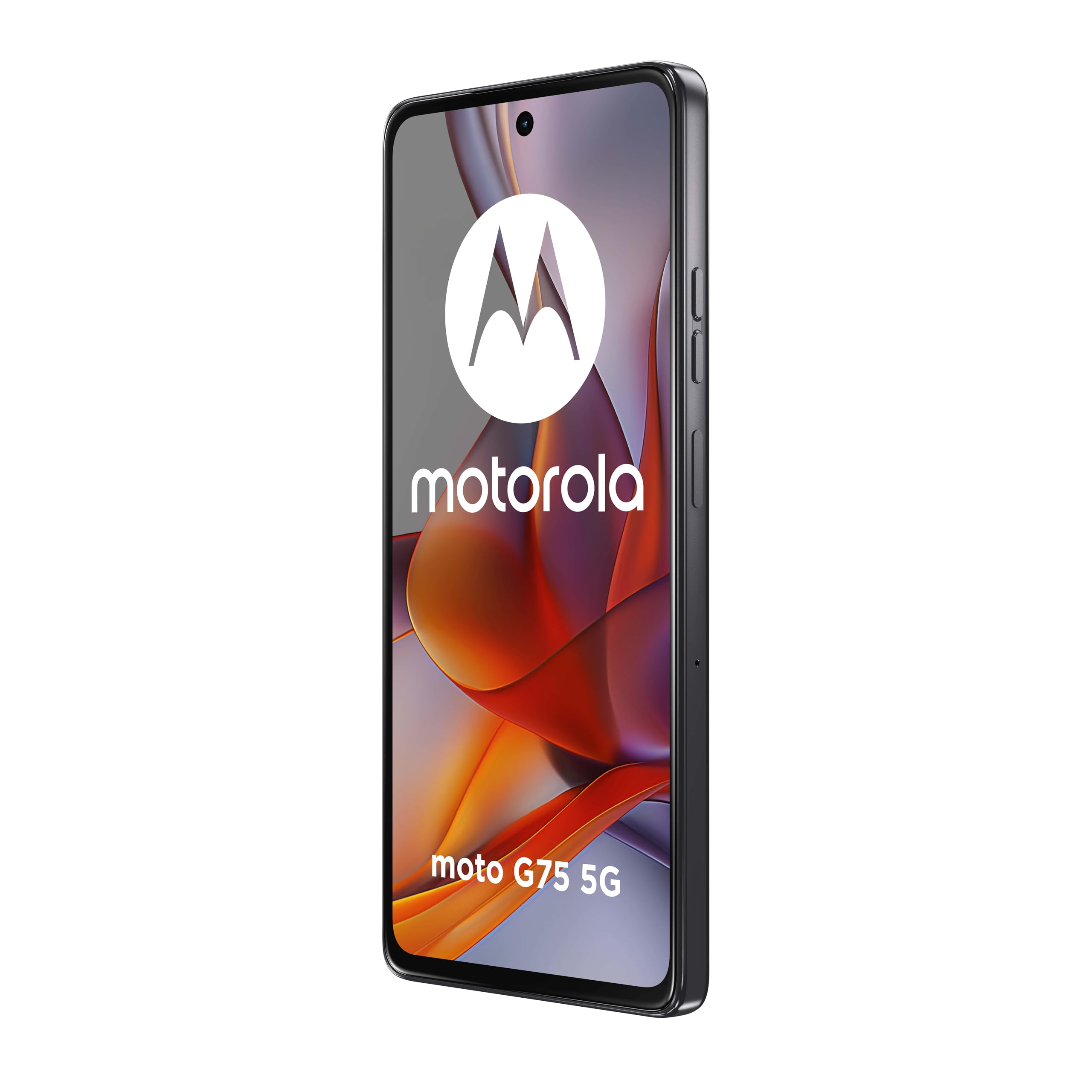 moto g75 5G (8/256GB, display 6.78" FHD+ 120Hz, 50MP+8MP+Sensore antisfarfallio, Qualcomm Snapdragon 6 Gen 3, selfie 16MP, 5000mAh, ricarica rapida 30W, Android 14), Charcoal Grey