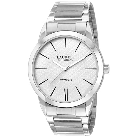 White Color Analog Mens Watch with Metal Chain: LWM-POLO-010707