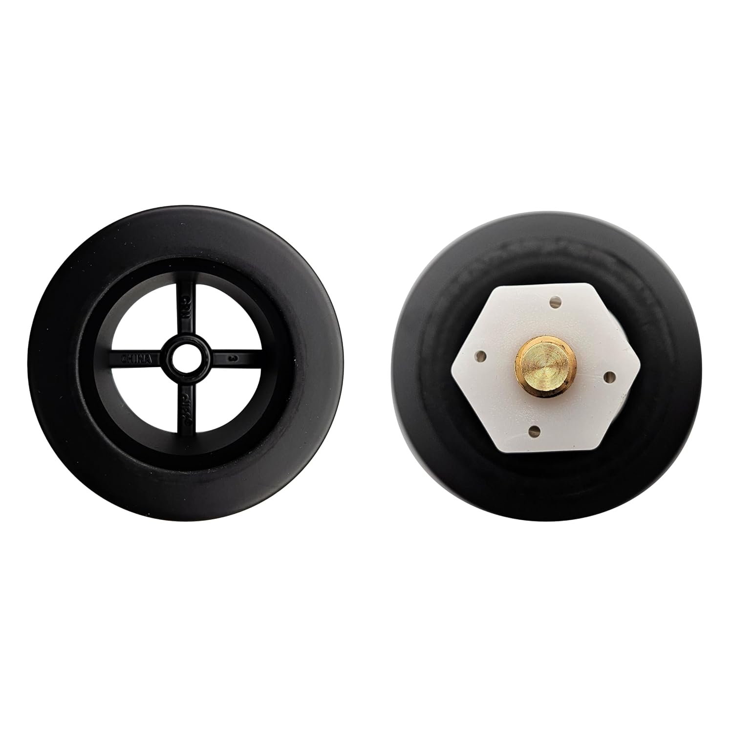 Westbrass A398R-62 1-1/2" NPSM Coarse Thread Mushroom Tip-Toe Bathtub Drain Stopper, Matte Black