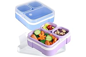 Genteen Snack Containers: Keep Snacks Fresh with Removable Compartments