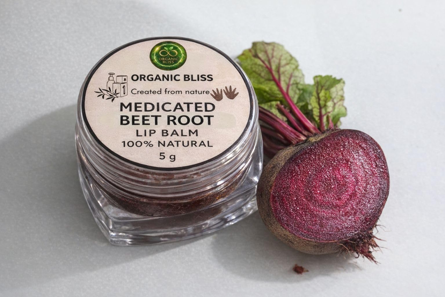 Beetroot Lip Balm for Men & Women | Lip Balm | 15g-image-3
