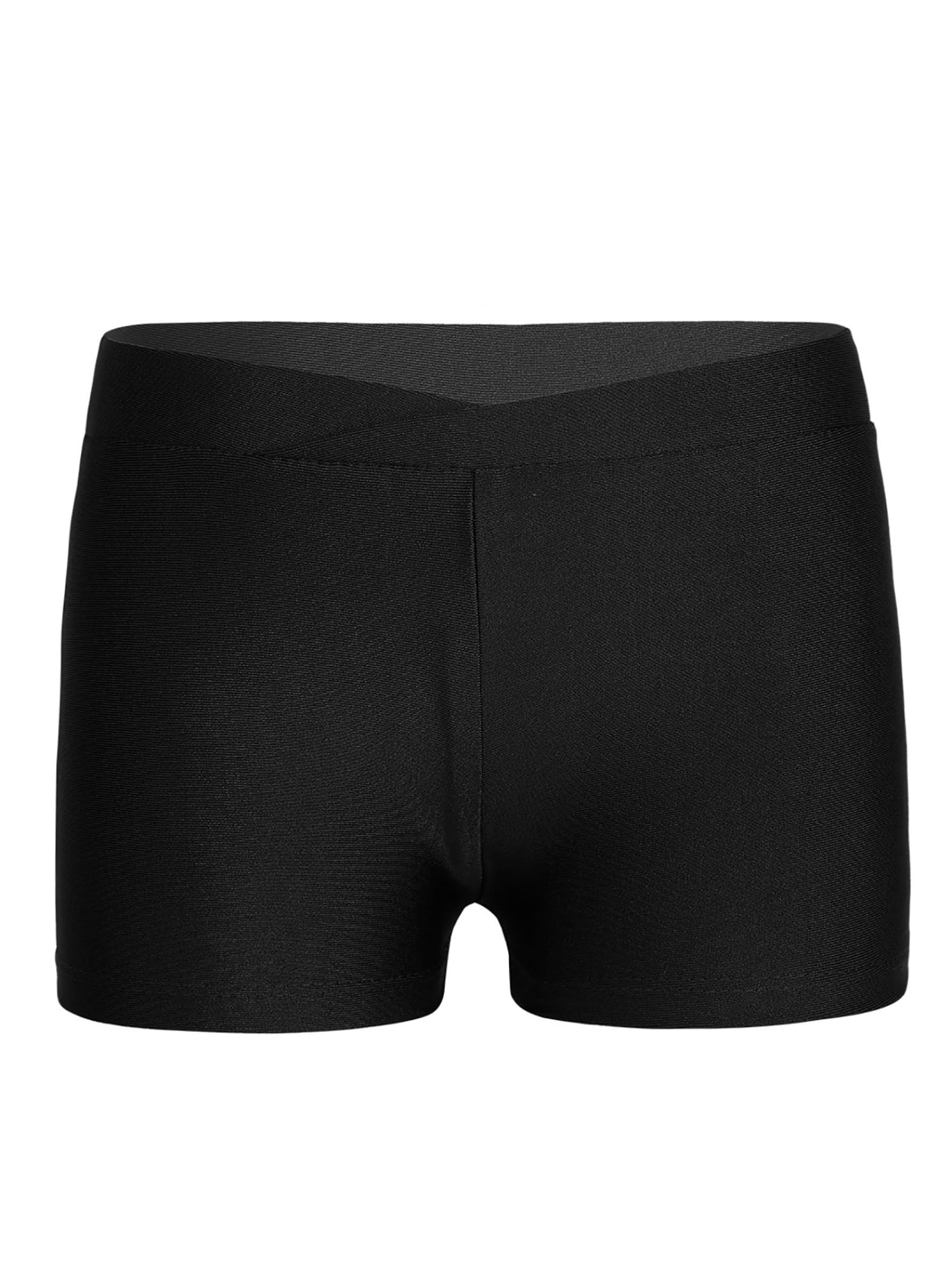 4Pcs Mädchen Turnanzug Glitzer Gymnastikanzug mit Shorts Haarband Rucksack Ärmellos Ballettanzug Wettbewerb Tanzkostüm