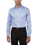 Men&apos;s Regular Fit Non Iron Solid Dress Shirt - Amazon Exclusive