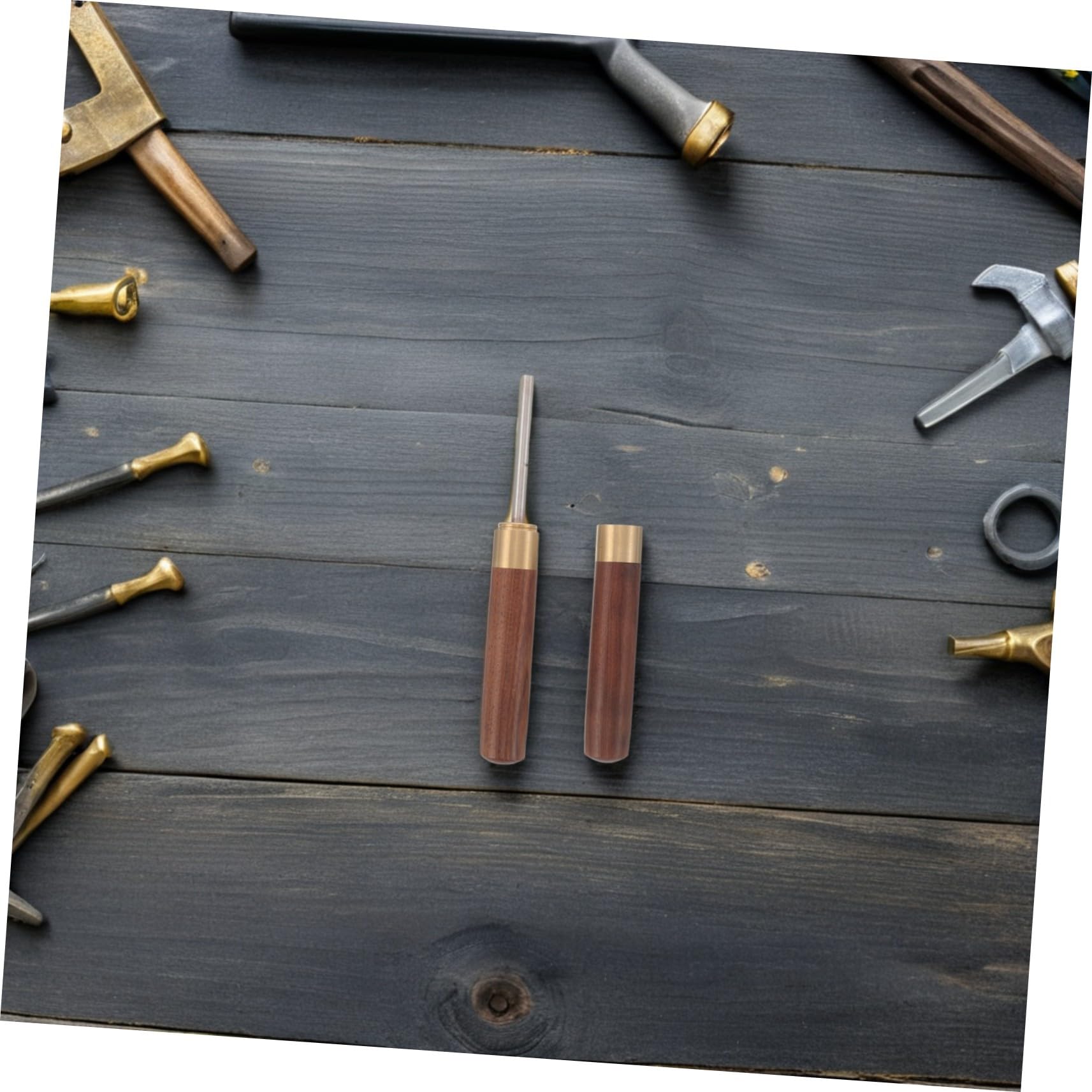 Kit de Herramienta de Remache de Precisión para Reparación de Abanicos Plegables Aplicador Portátil para Remaches Bambú Papel y Metal Herramienta de Alineación y Martillo para
