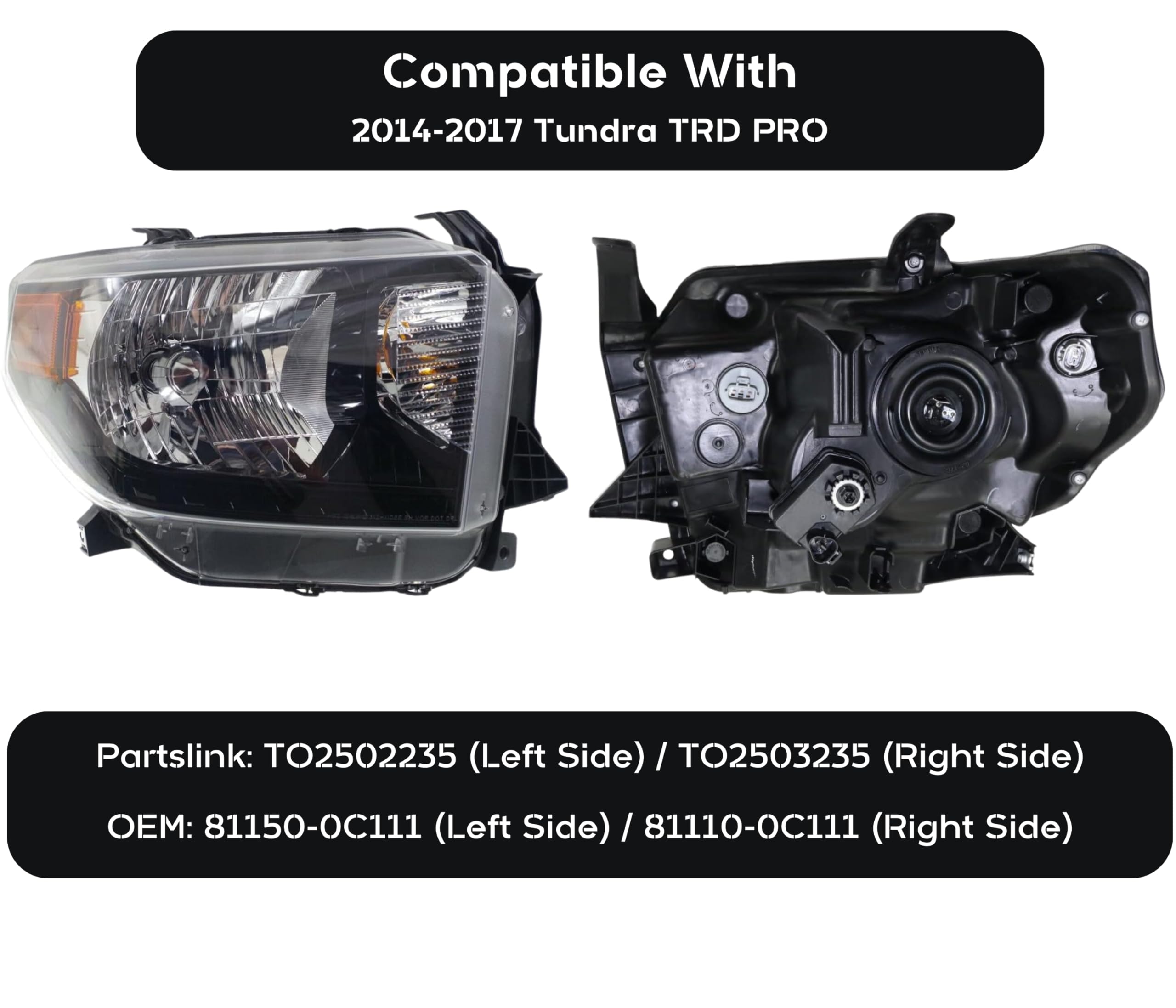 Amazon.com: Replacement For Toyota 2014 2015 2016 2017 Tundra TRD 