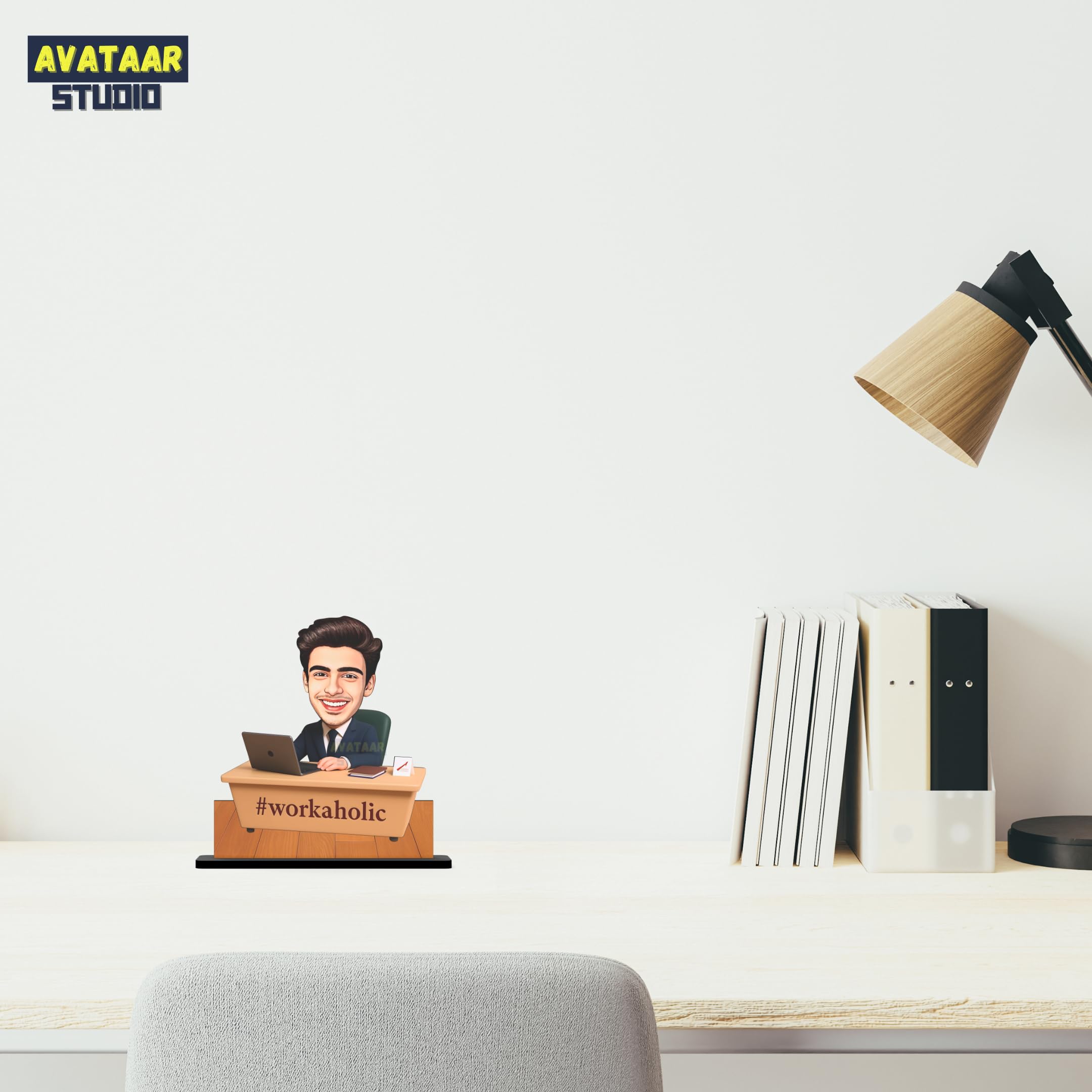 Personalized IT Caricature Gift - Workaholic Art -6