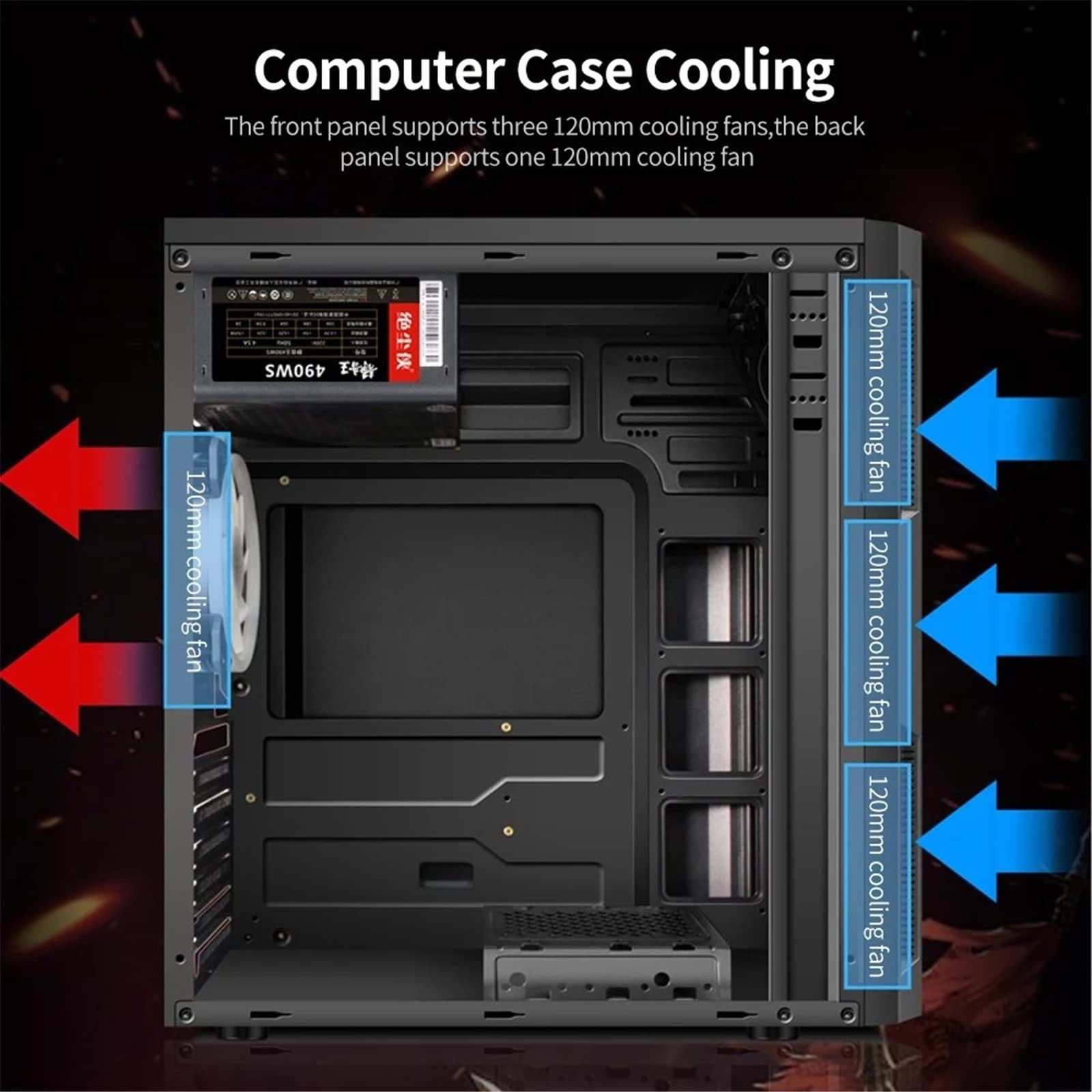 Amazon.co.jp: コンピュータケース ファン/ 330ミリメートル