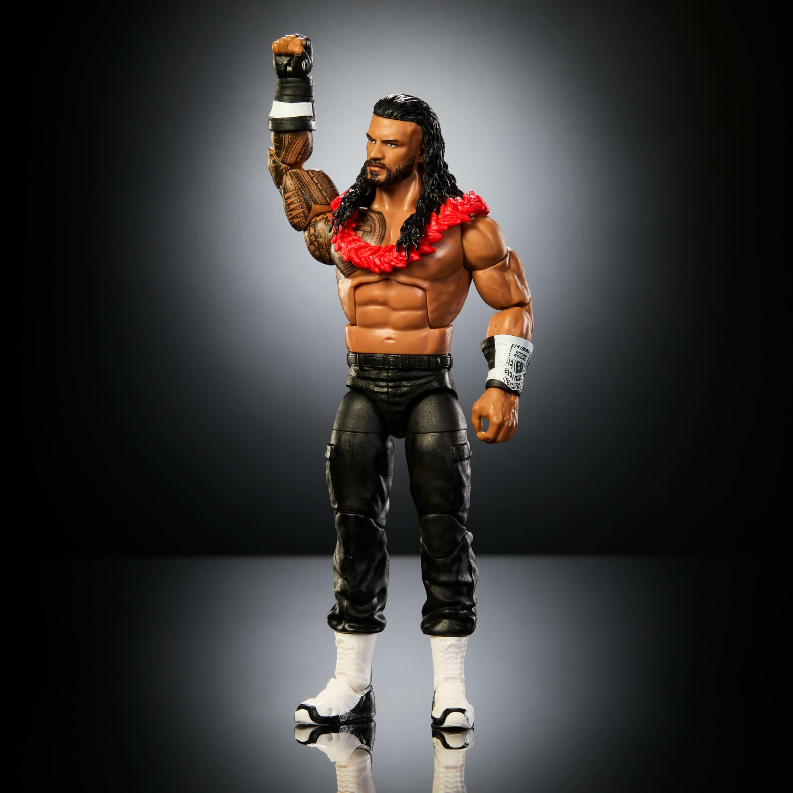 WWE Elite figurka i akcesoria, seria #126, zestaw 15 cm, kolekcjonerskie rzymskie panowanie z 25 punktami artykulacji i wymiennymi rękami