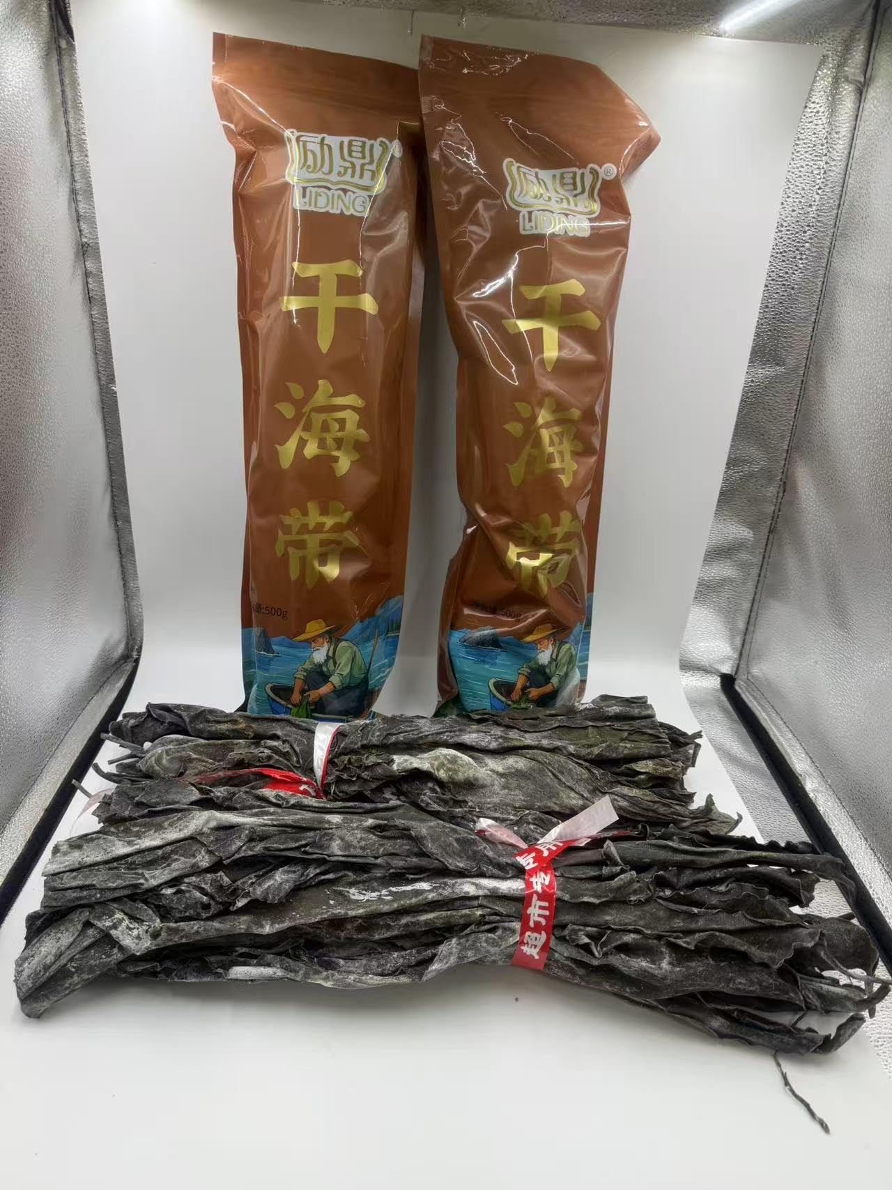 500g essiccato macchina per il foglio di Laminaria essiccato alga del mare del sacchetto