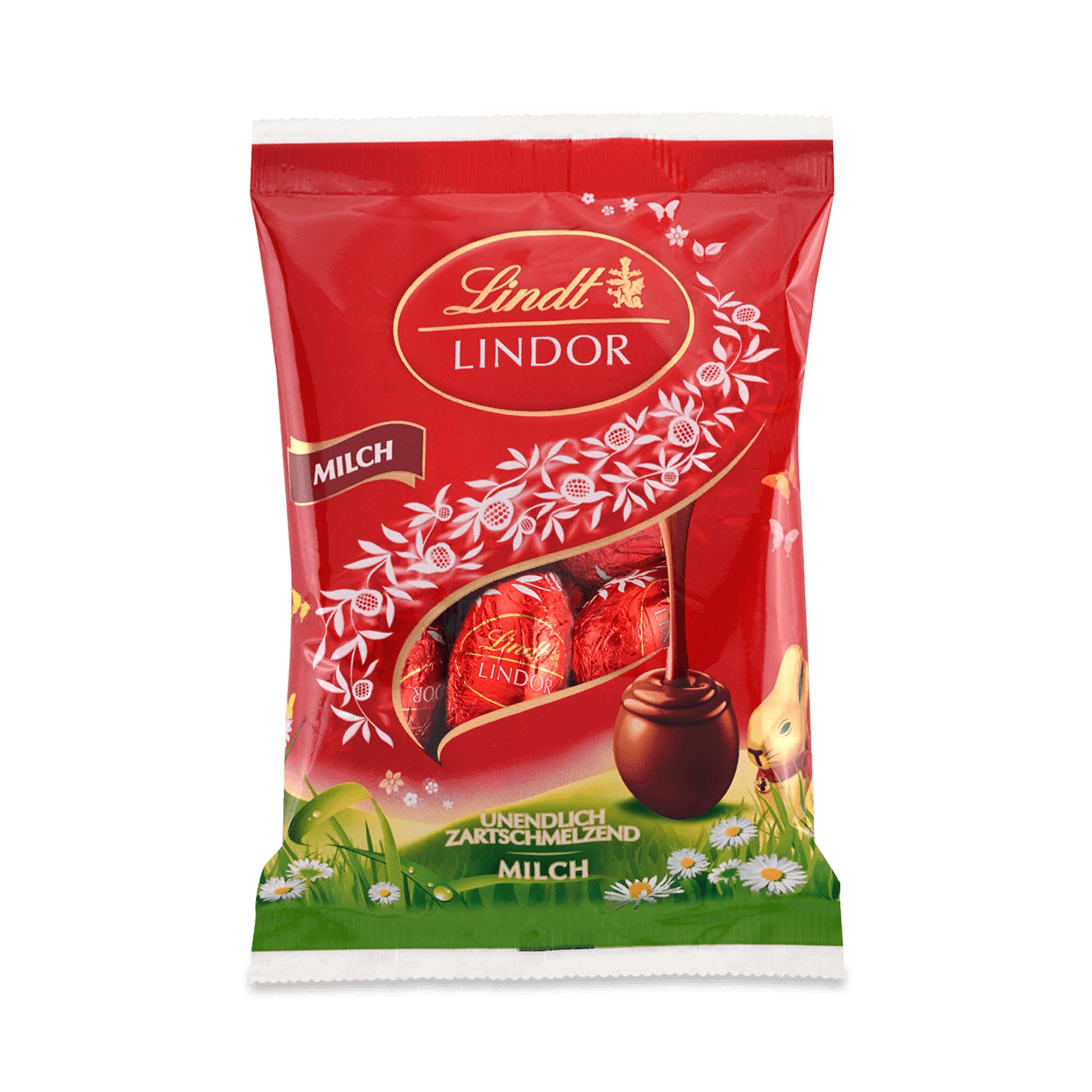 Lindt Schokolade | LINDOR-Eier Vollmilch | 3 x 90g | LINDOR Vollmilch-Schokoladeneier mit unendlich zartschmelzender Füllung | Ostereier | Perfekte Oster-Schokolade zum Teilen & Genießen