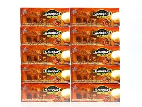 10Cajas Gano Cafe MochaTaza de café Ganoderma lucidum Extracto última intervensión de envío urgente a Estados Unidos por ecbuy