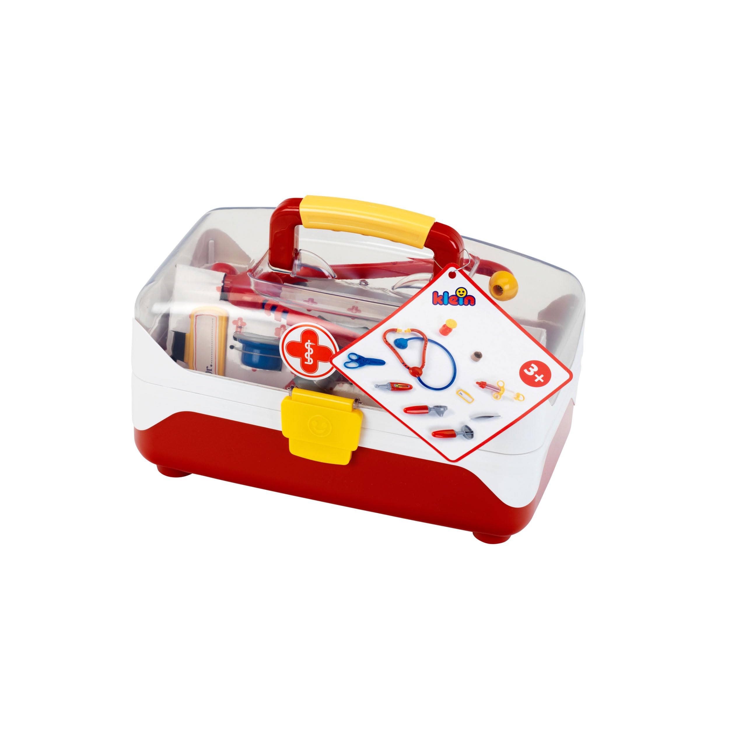 Theo Klein 4685 Doctor's Case , big , Suitcase with lots of instruments , Including Stethoscope , syringe , Thermometer and many more , Toys for Children Aged 3 and over