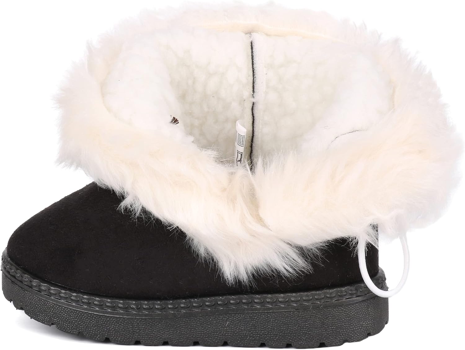 Femizee Girls Boys Warm Winter Boots Kids Outdoor Snow Boots(Toddler/Little Kid) - Image 5