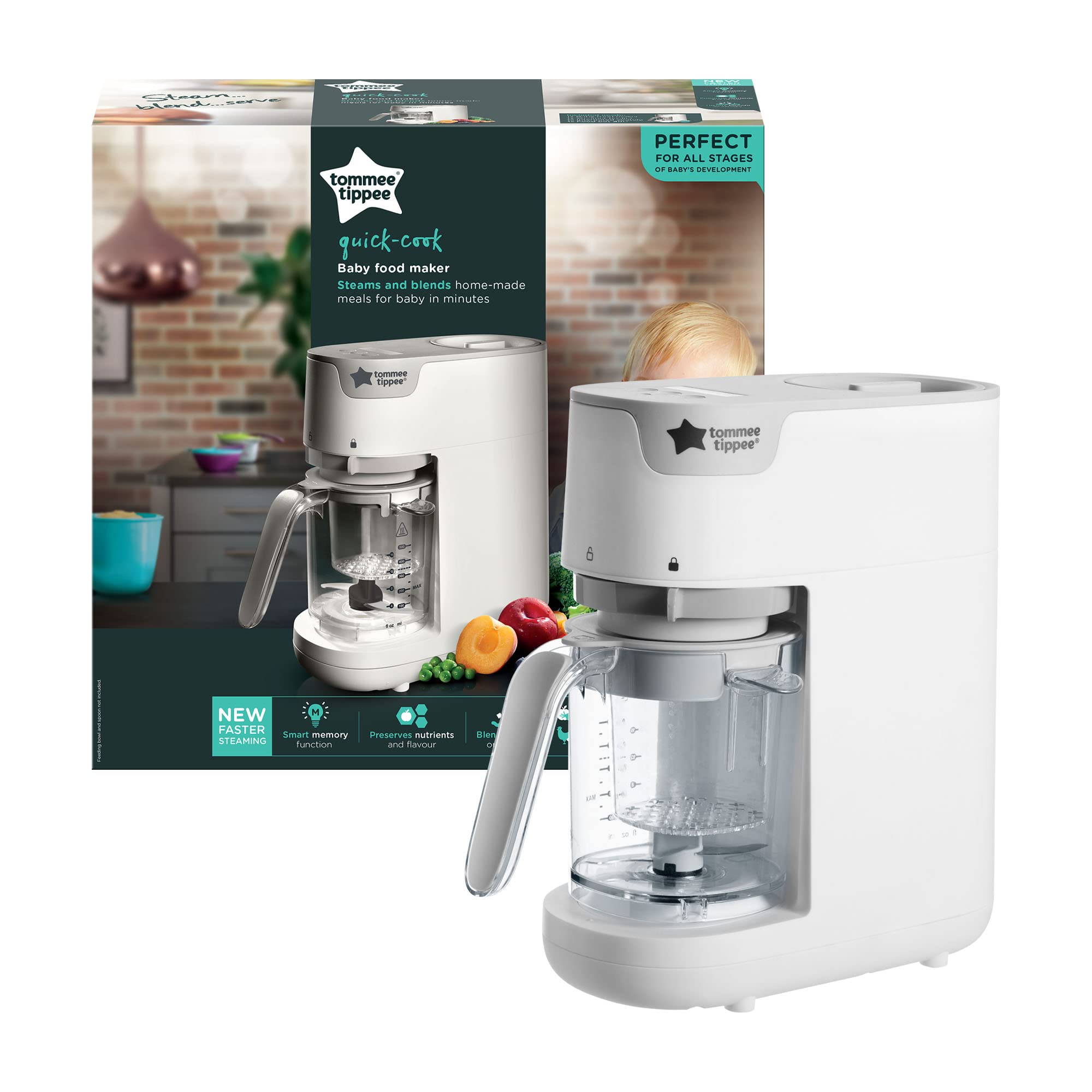 Tommee Tippee Robot Cuiseur Mixeur pour Bébé