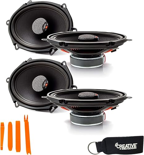 Focal para Ford Bundle - Dos pares de altavoces coaxiales Focal ICU-570 Serie de integración 5x7