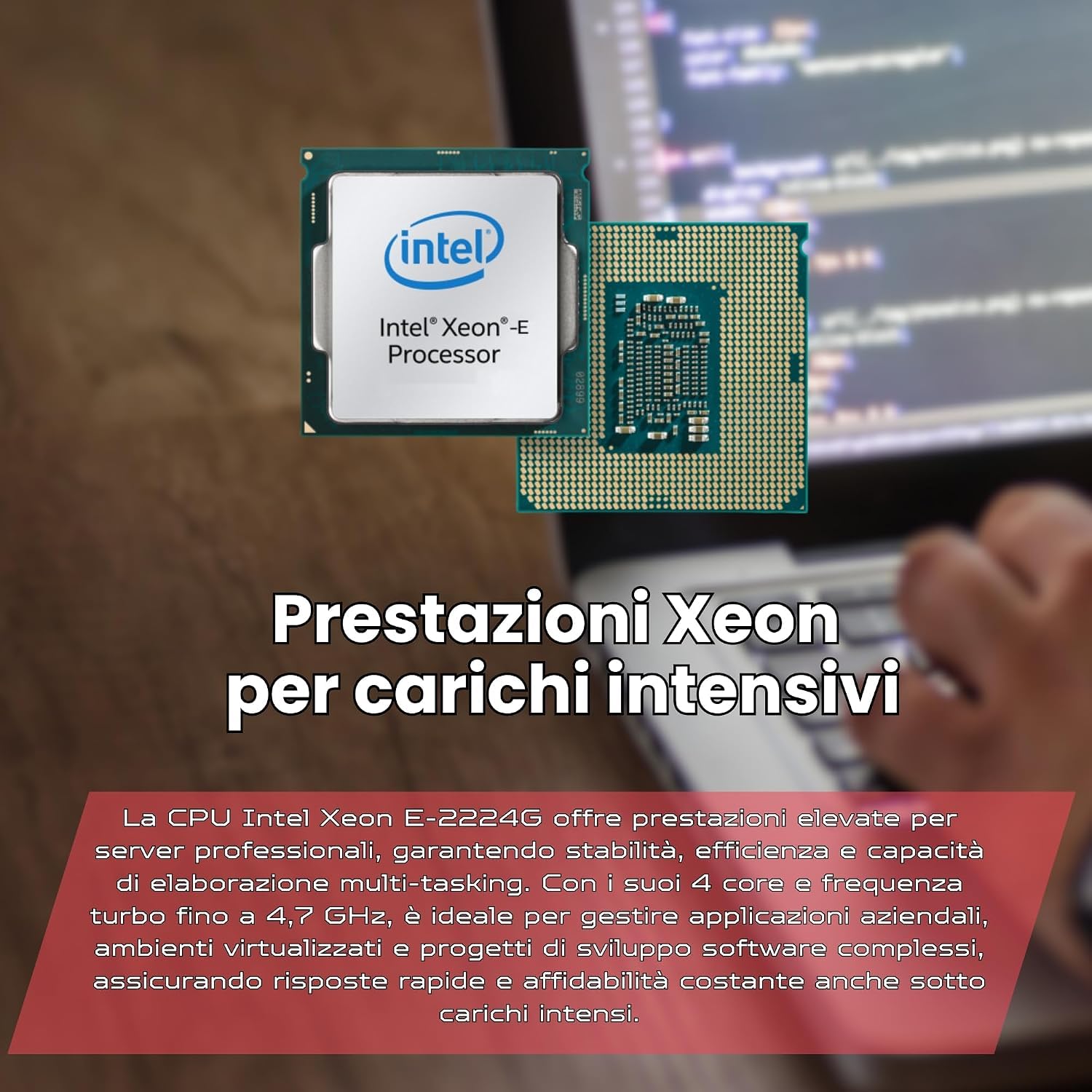 Lenovo ThinkSystem ST50 Generalüberholter Tower, Intel Xeon E-2224G 4 Core 3,5/4,7 GHz LGA1151, 16 GB DDR4 ECC, 4 Bay, NO HDD NO OS Garantie 36 Monate