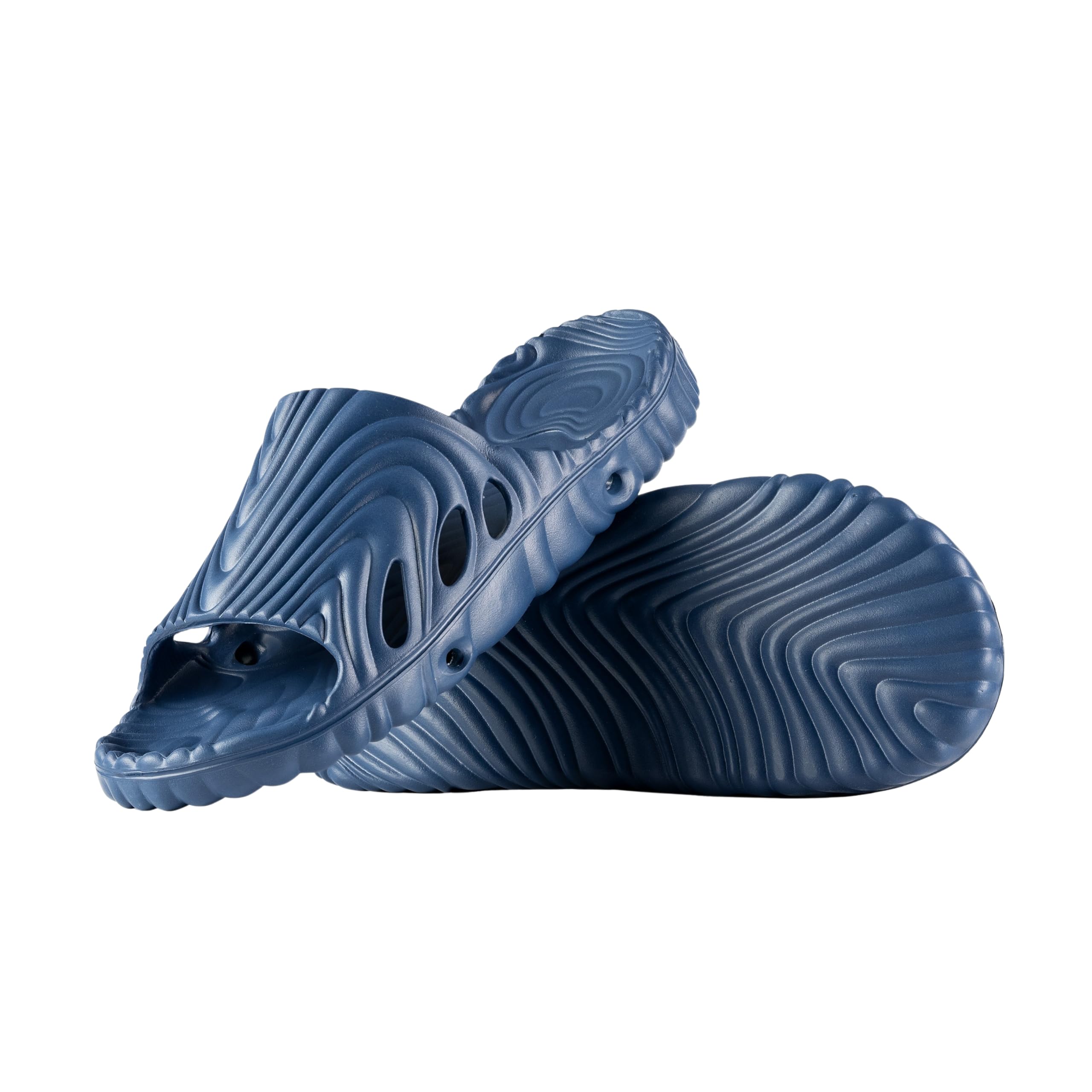 Shower Shoez Mens and Womens Non-Slip, with Side Drain Holes and Arch Support, Gym, Pool, Beach, Dorm Shower Sandal Slides