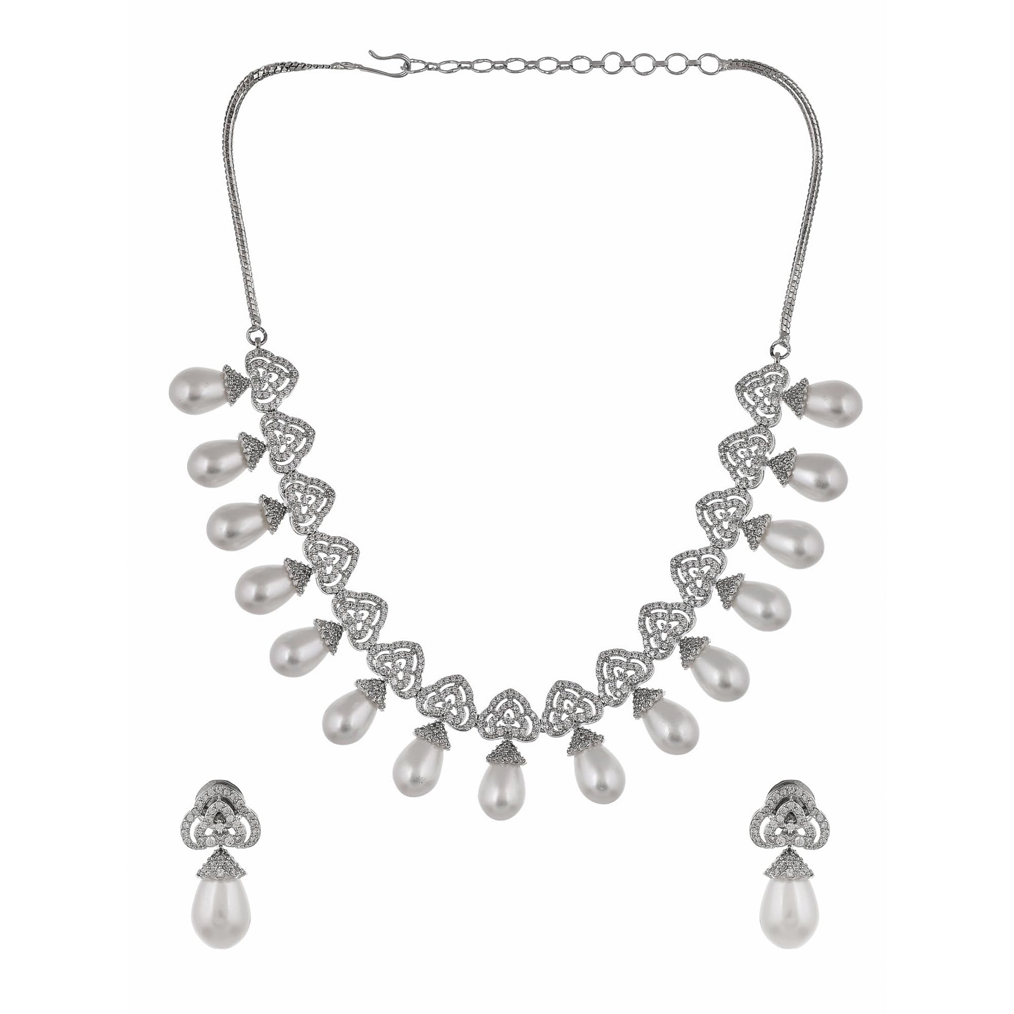 Taj Fiza Necklace Set, Elegant Craftsmanship