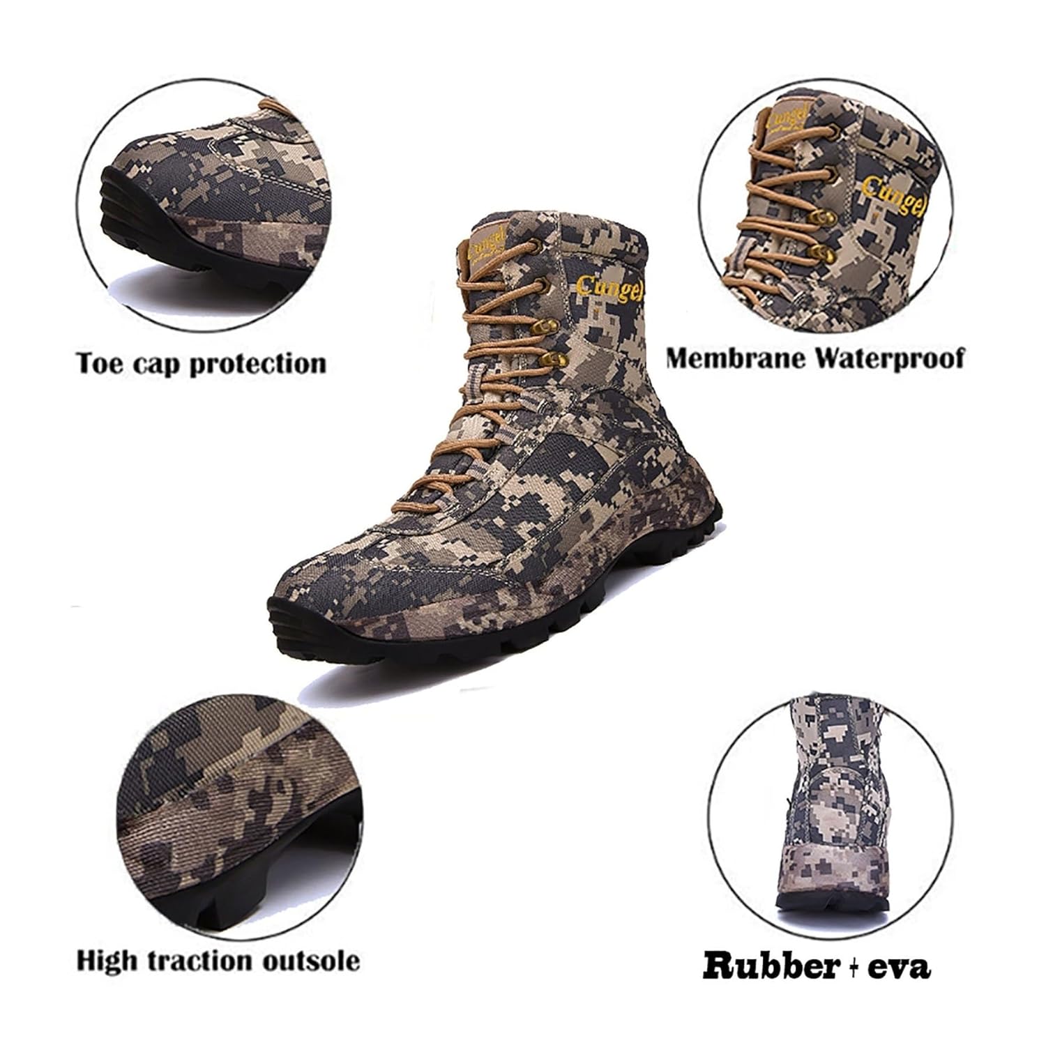 Botas Militares Dos Homens, Botas De Caminhada Camufladas De Cano Alto Para Homem Com Atacadores Antiderrapantes, Botas Táticas Militares De Caminhada Impermeáveis da… em promoção! Veja a oferta e mais achadinhos de Botas & Coturnos Masculinos 3 Hoje é o melhor dia para comprar Botas Militares Dos Homens, Botas De Caminhada Camufladas De Cano Alto Para Homem Com Atacadores Antiderrapantes, Botas Táticas Militares De Caminhada Impermeáveis da… com aquele preço maroto! Promoção! Aproveite a oferta! 3
