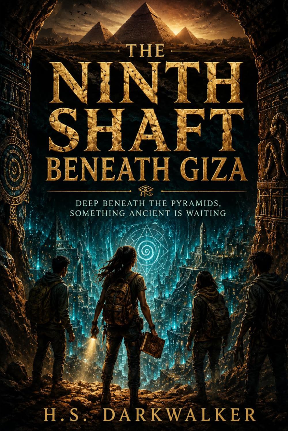The Ninth Shaft Beneath Giza: Deep Beneath the Pyramids, Something Ancient Is Waiting