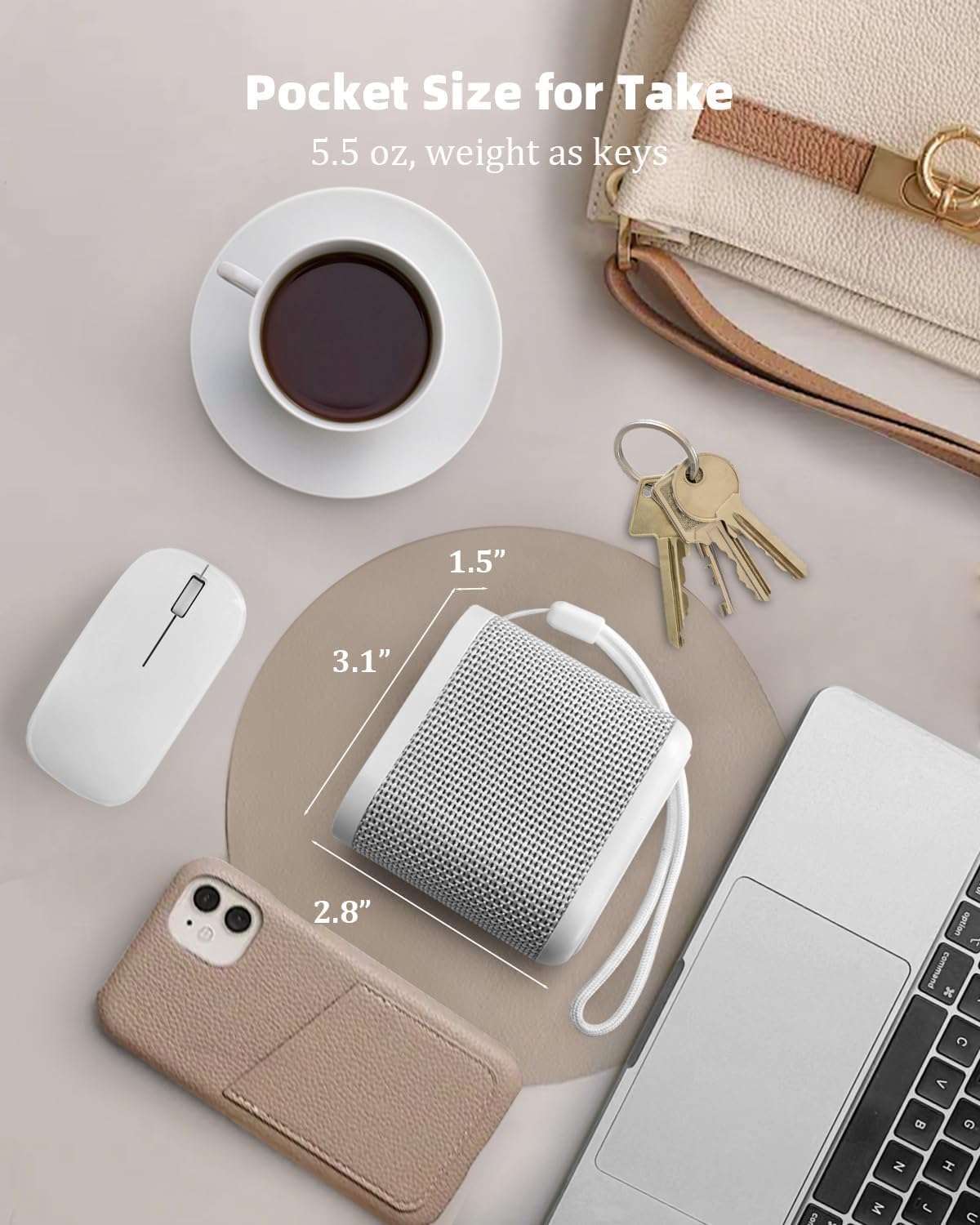 Máquina De Som Branco Portátil Com 20 Sons Relaxantes, Bateria Potente