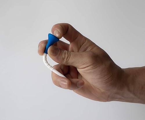 Miniatura 5 de Depth Mark - Juego de 50 unidades de plástico con cubierta ancha de goma suave de 3 14, 3.268 in, casi irrompible