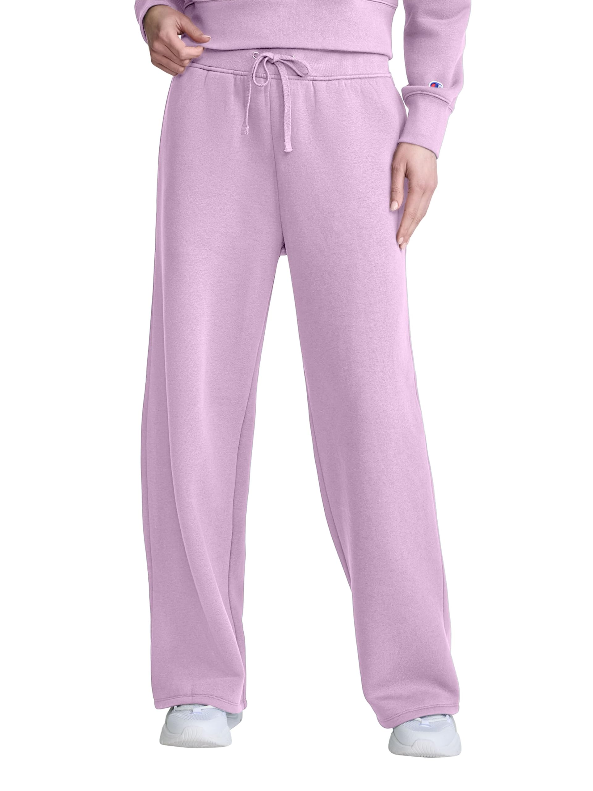 Women's Powerblend Fleece Wide Leg Sweatpants