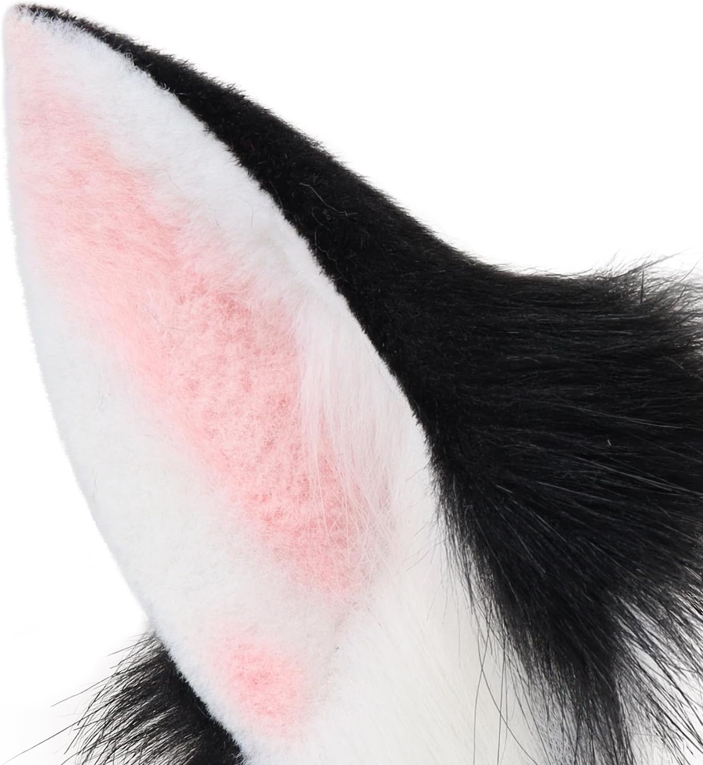 Animal Fox Wolf Ears Headbands Faux Fur Handmade Hairband for Halloween Party Hair Accessories - Image 3